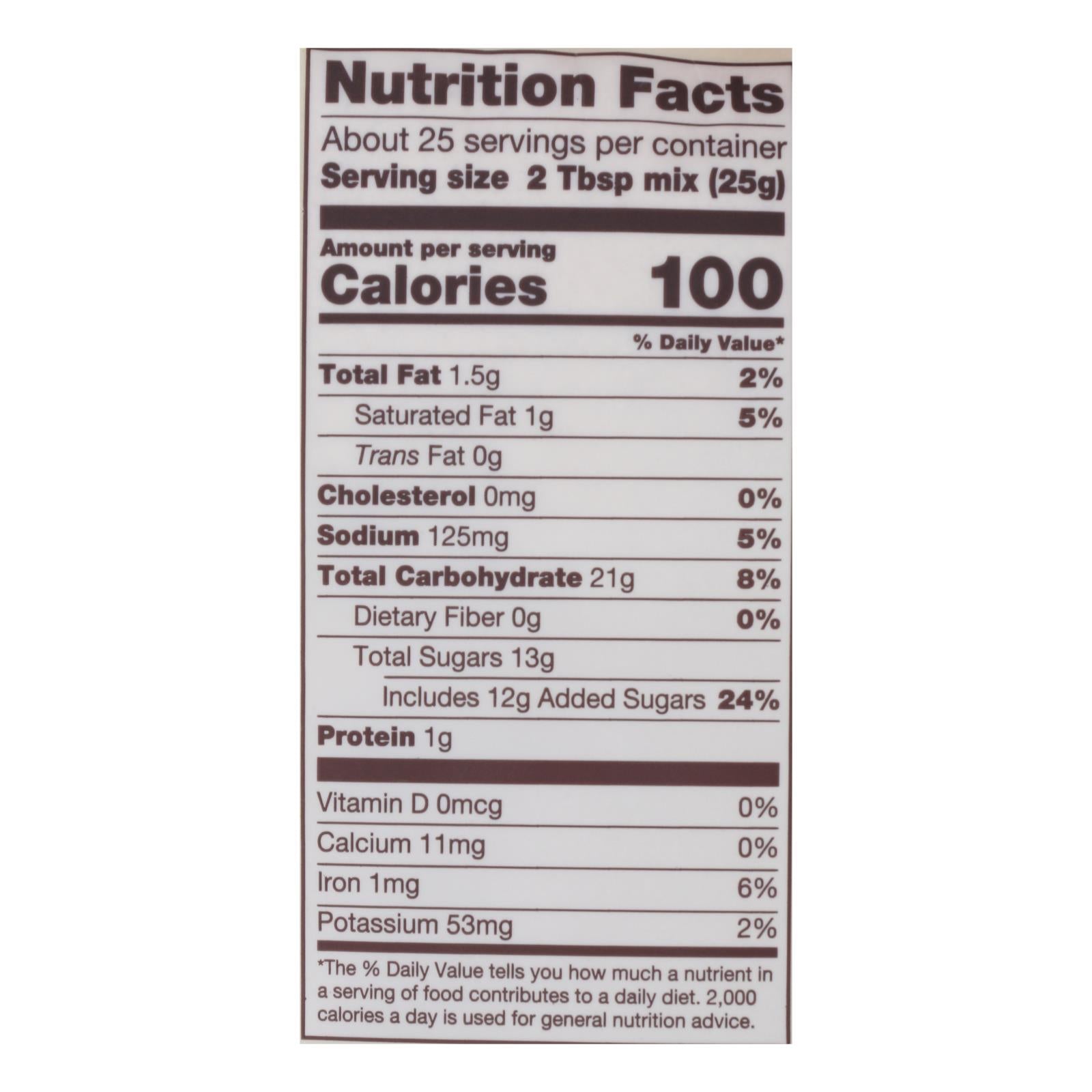 Bob's Red Mill - Cookie Mix Chocolate Chip Gluten Free - Case of 4-22 OZ