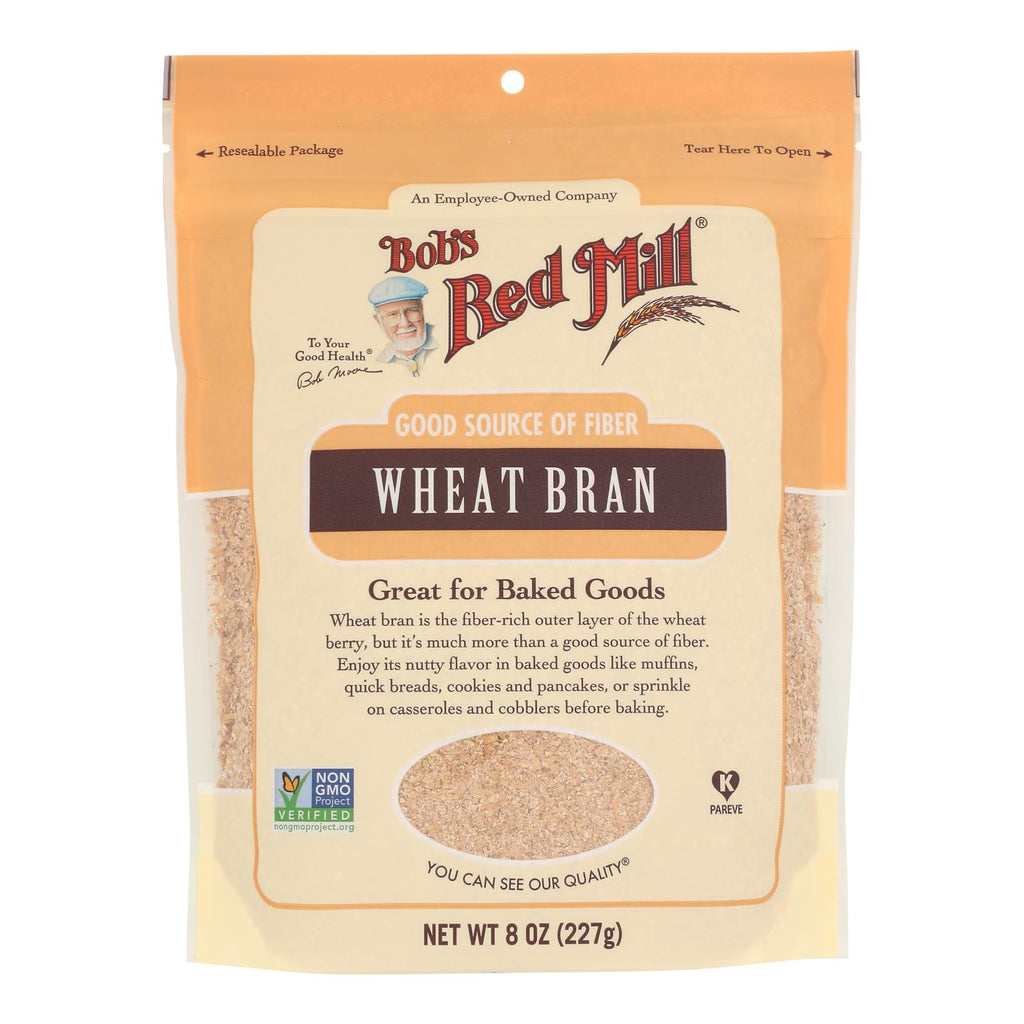 Bob's Red Mill - Wheat Bran - Case of 4-8 OZ