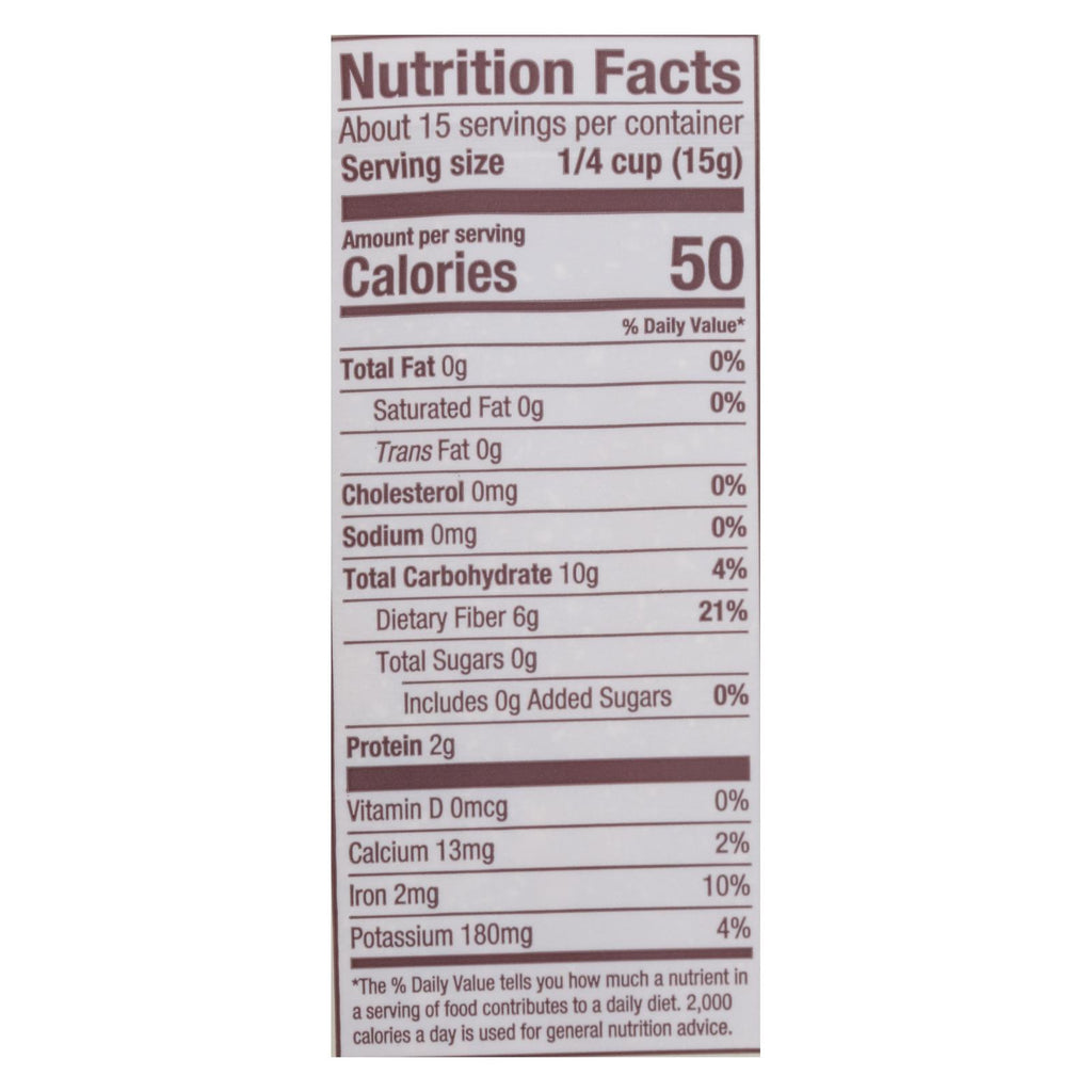Bob's Red Mill - Wheat Bran - Case of 4-8 OZ