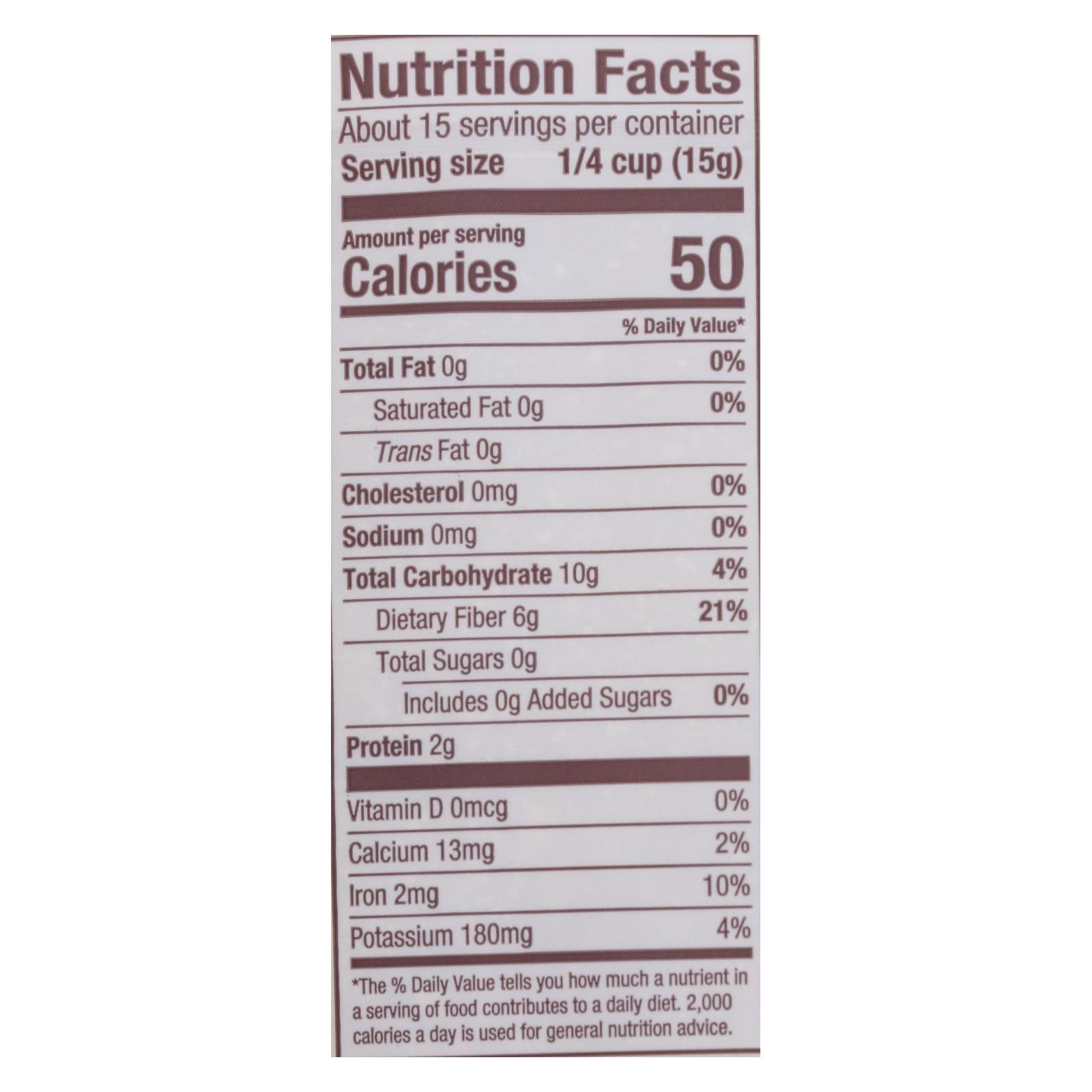 Bob's Red Mill - Wheat Bran - Case of 4-8 OZ
