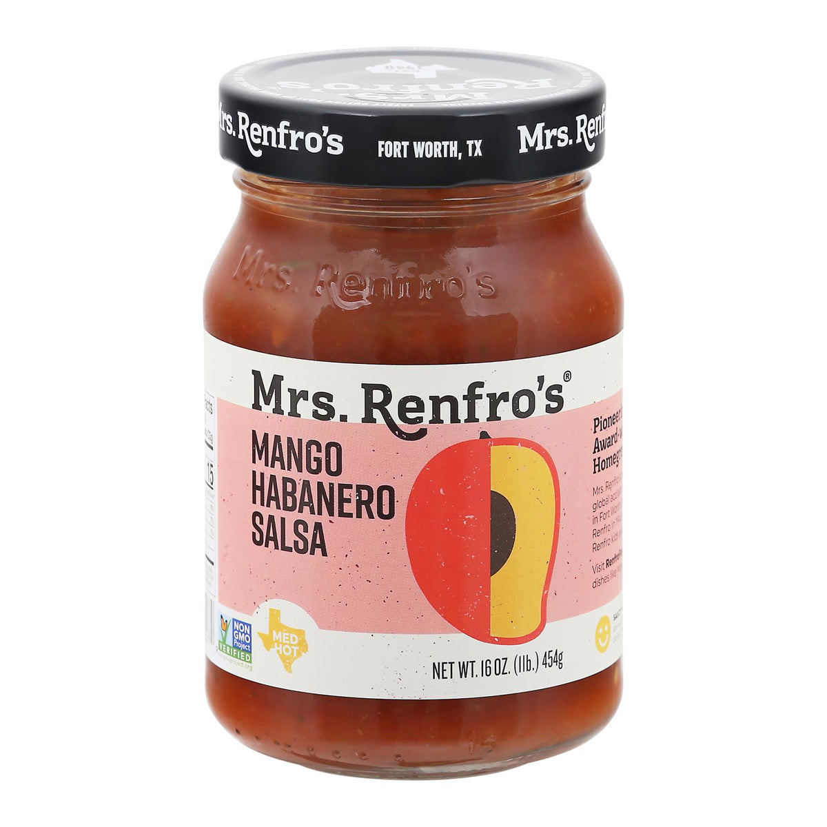 Mrs. Renfro's Mango Habanero Salsa - Mango - Case of 6 - 16 oz.