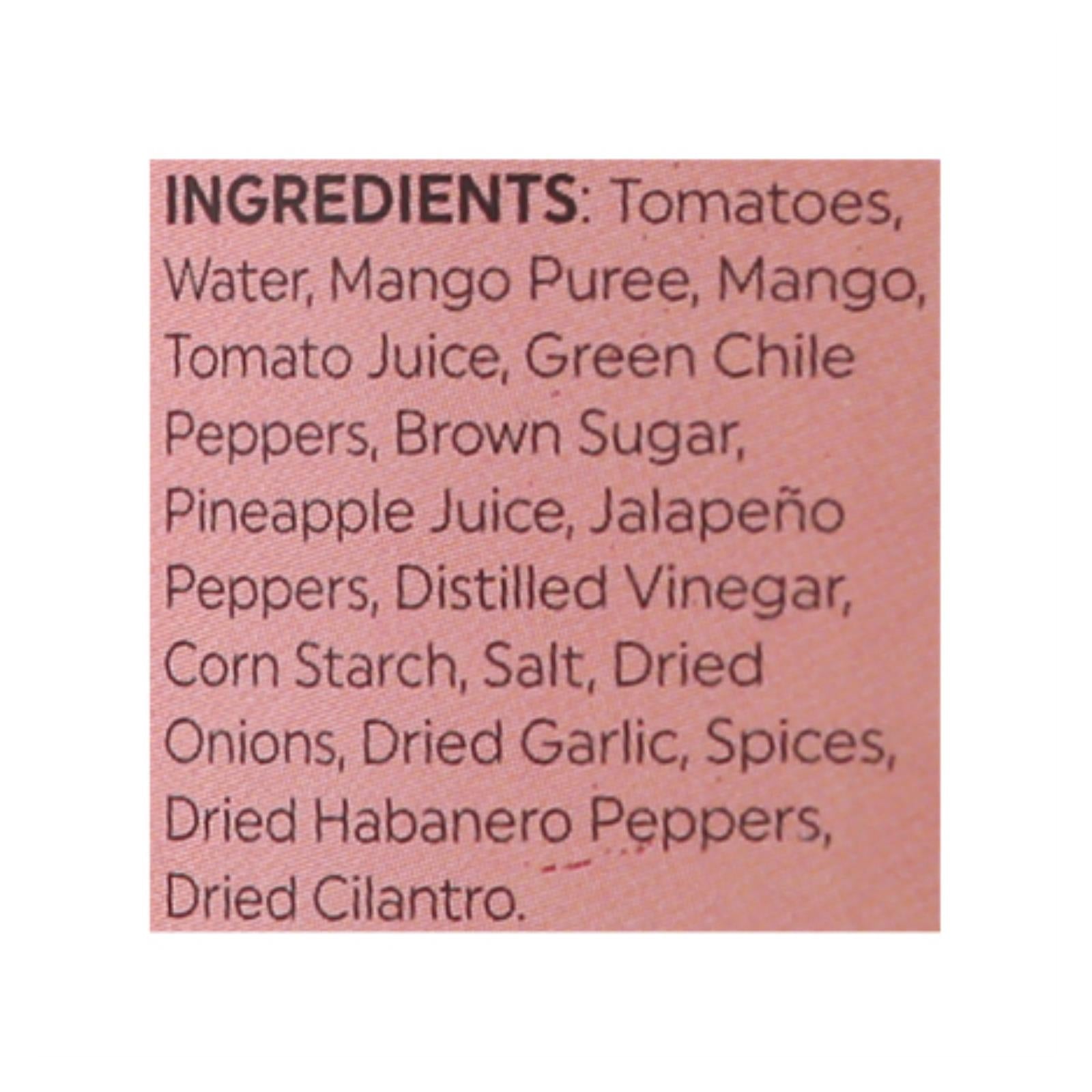 Mrs. Renfro's Mango Habanero Salsa - Mango - Case of 6 - 16 oz.