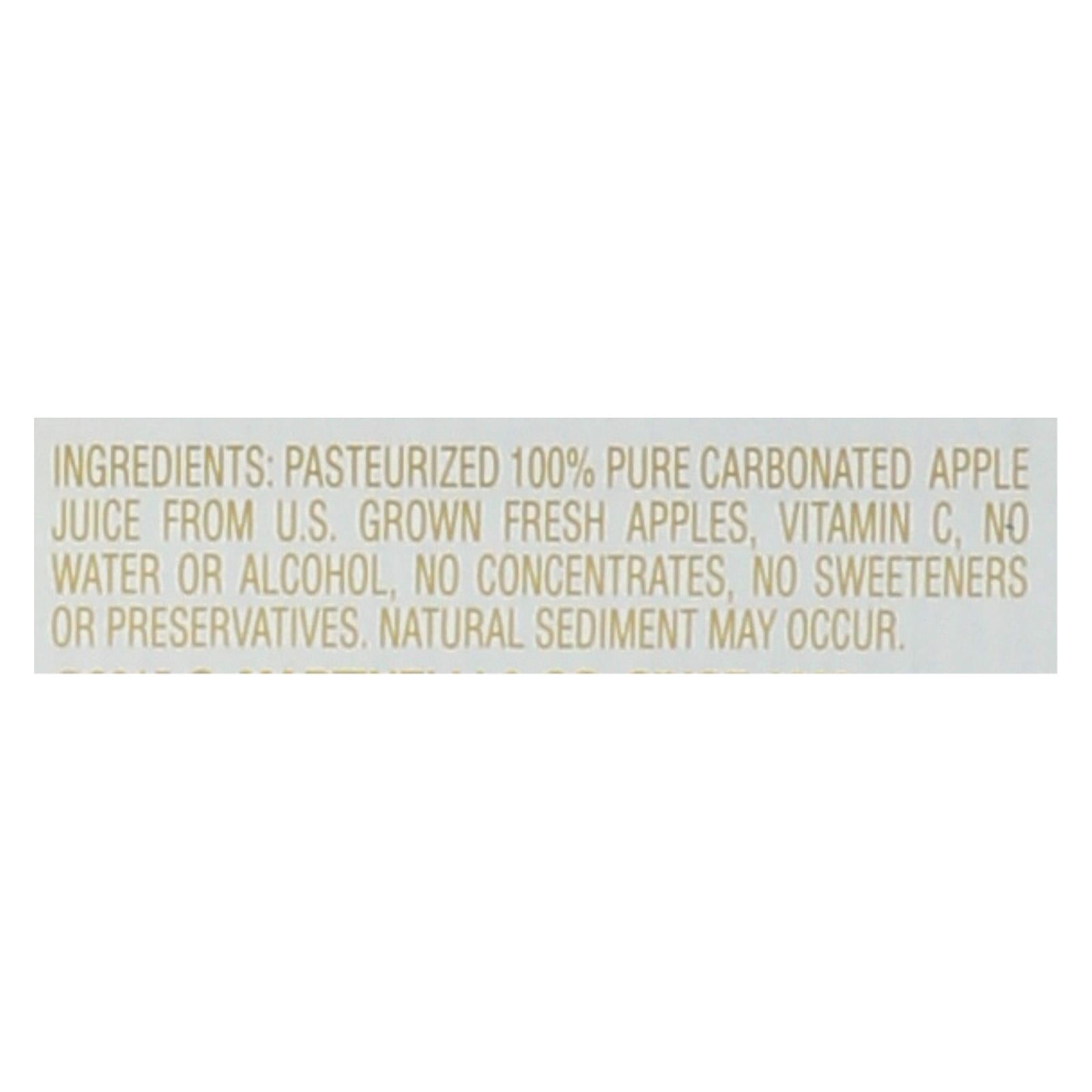 Martinelli's Sparkling Cider - Apple - Case of 12 - 25.4 Fl oz.
