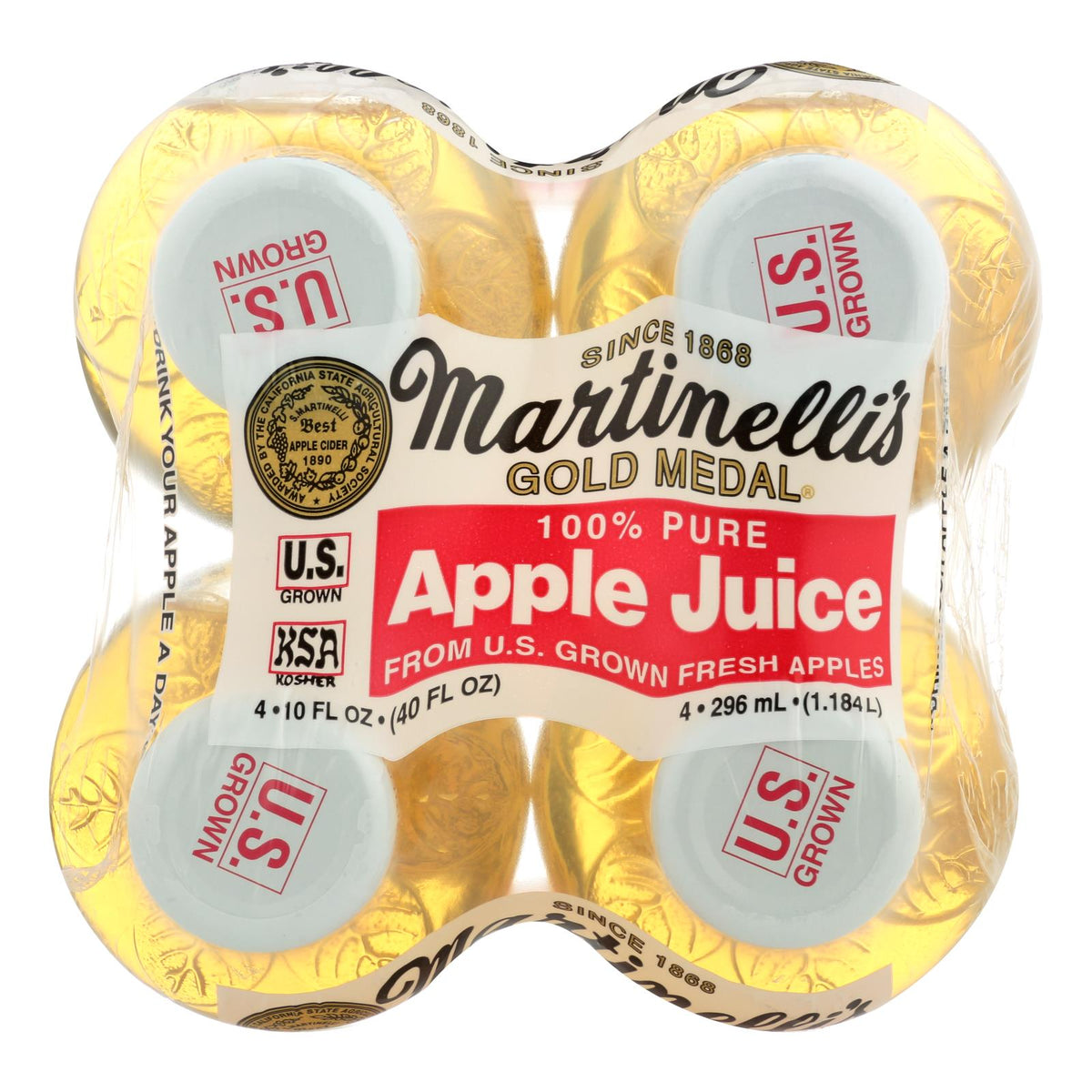 Martinelli's Apple Juice - Case of 6 - 10 Fl oz.