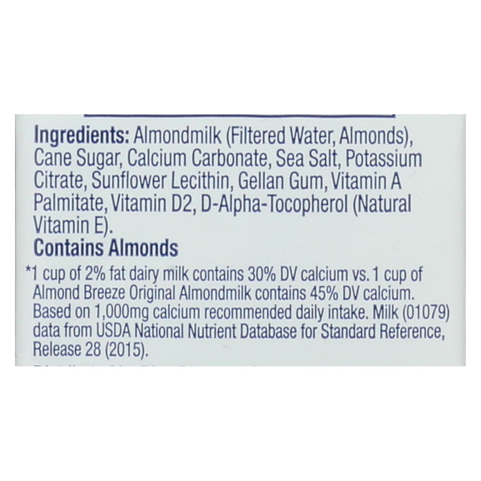 Almond Breeze Almond Milk Original  - 1 Each - 32 FZ