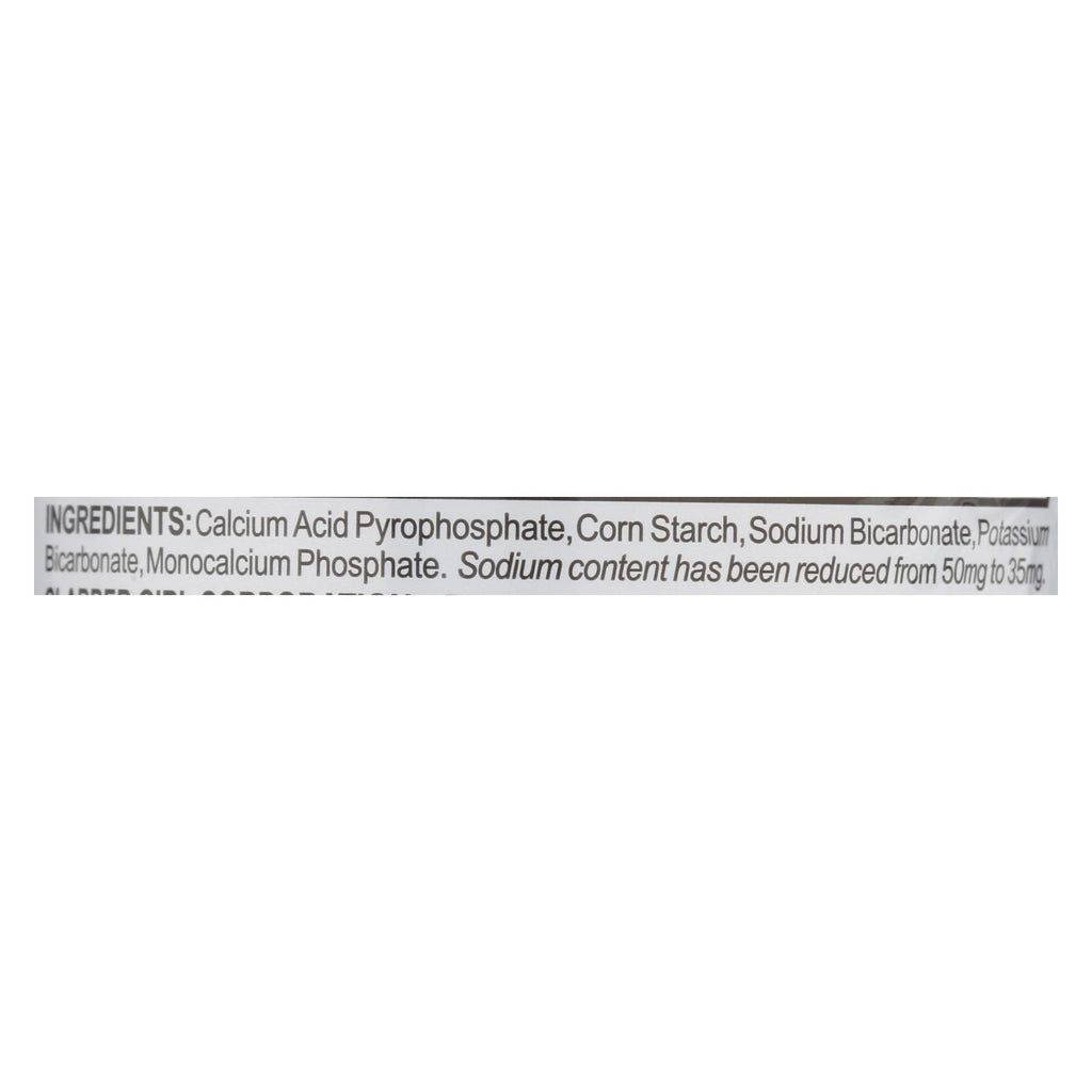 Rumford Baking Powder - Reduced Sodium - Case of 24 - 4 oz.