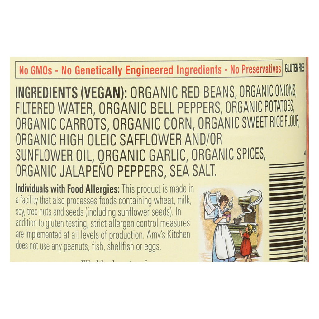 Amy's - Organic Chili - Medium with Vegetables - 14.7 oz.