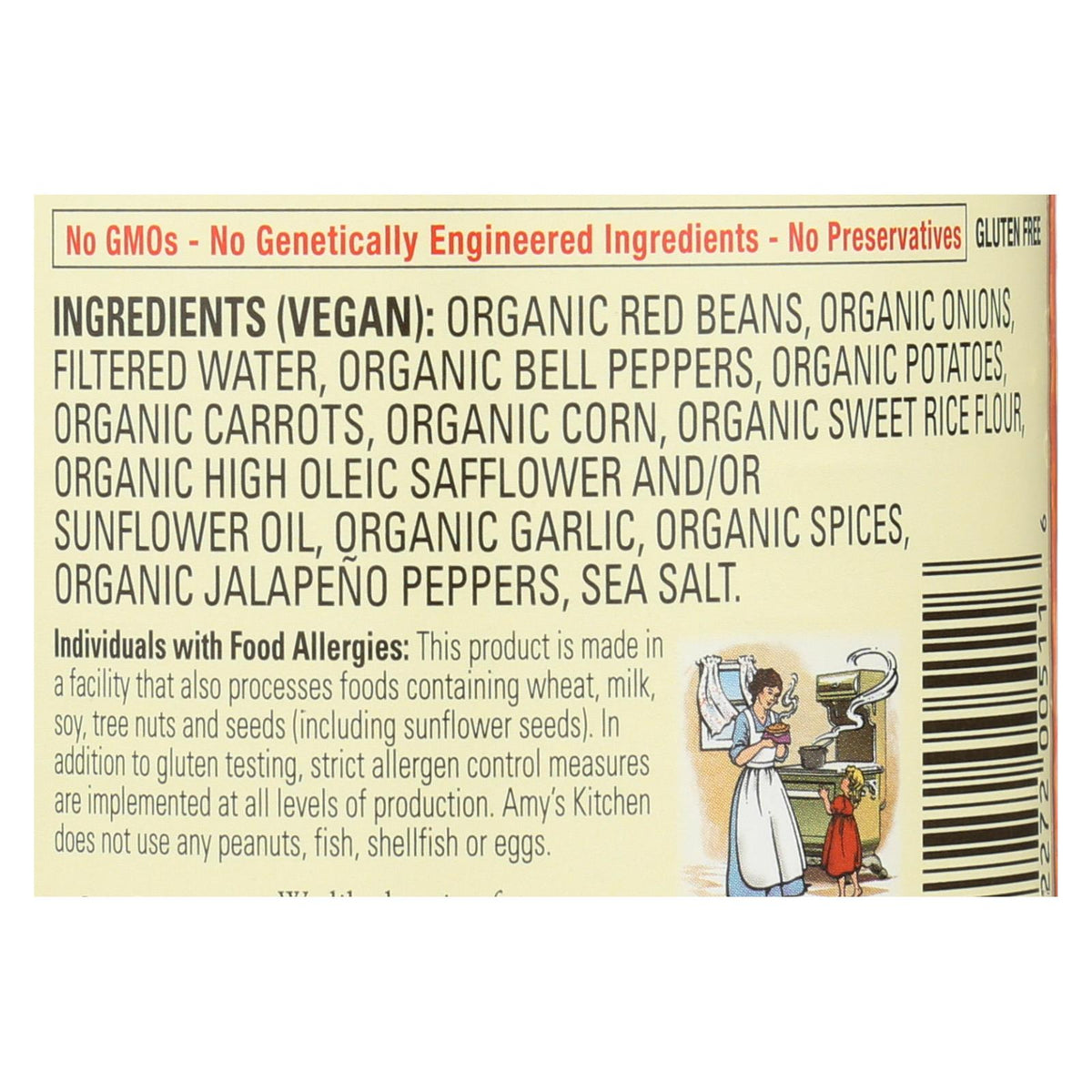 Amy's - Organic Chili - Medium with Vegetables - 14.7 oz.