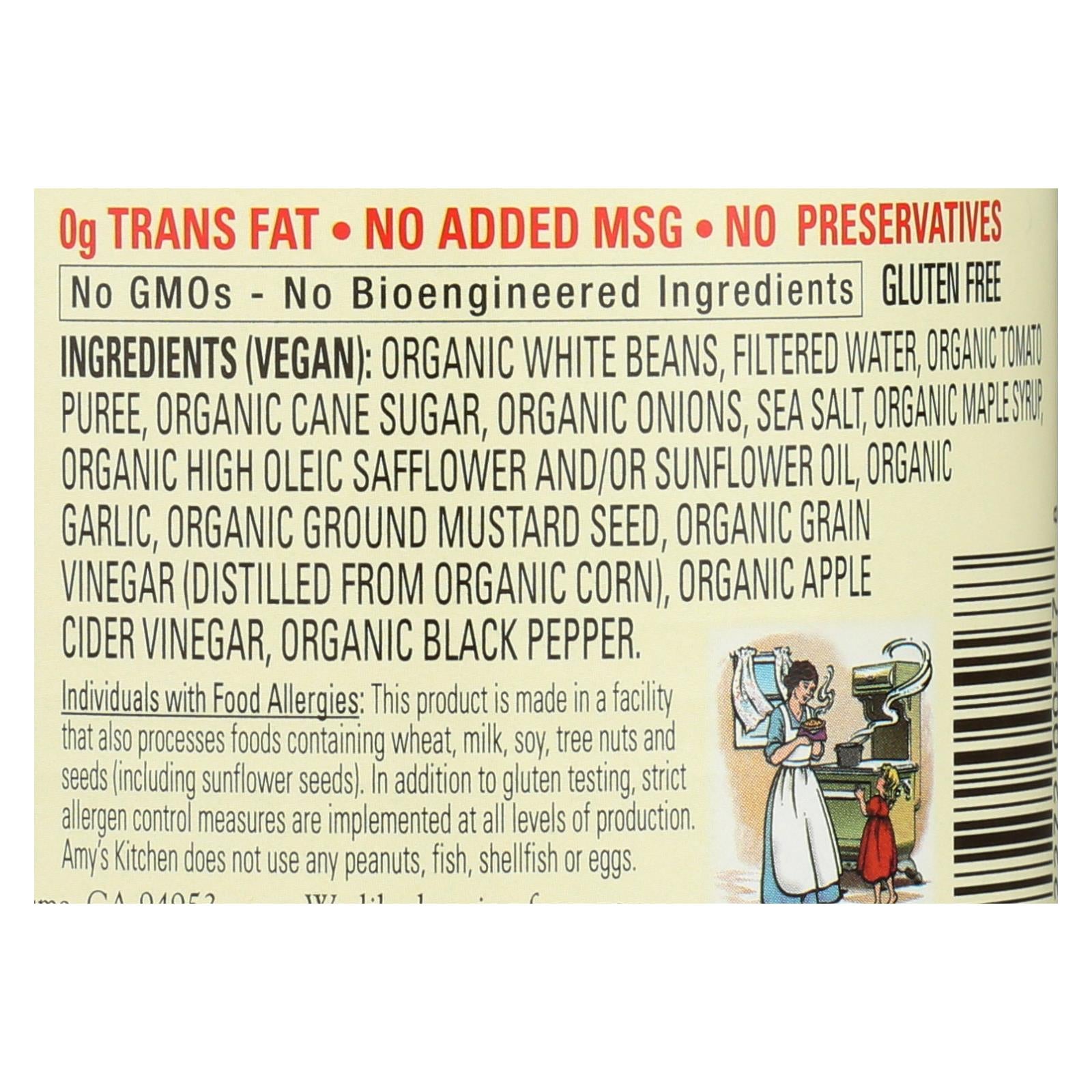 Amy's - Organic Vegetarian Baked Beans - Case of 12 - 15 oz.