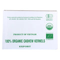 Bulk Nuts Cashews Organic Whole Raw - Single Bulk Item - 25LB