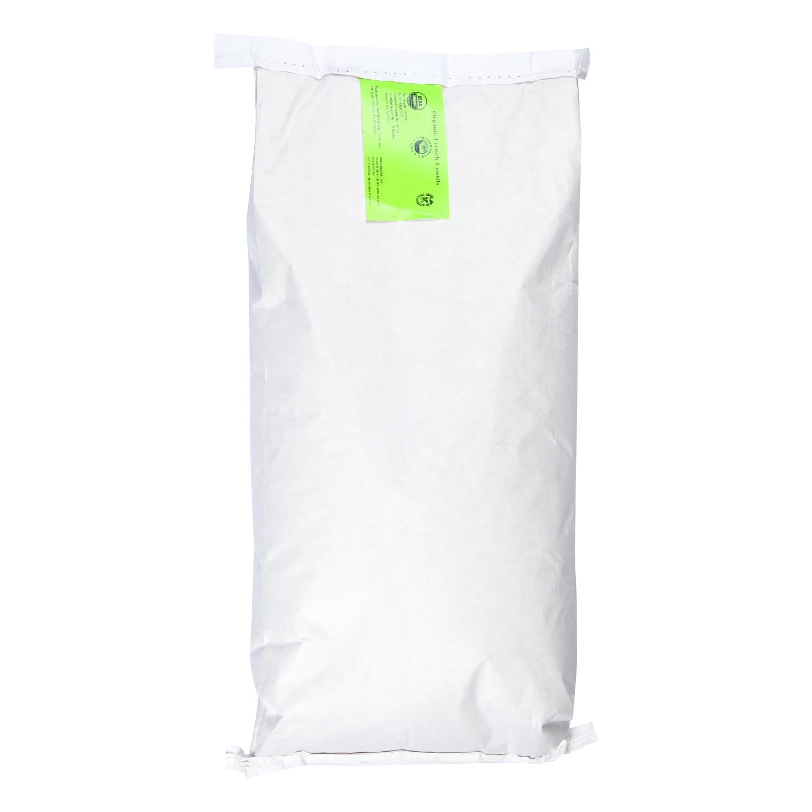 Bulk Peas and Beans Lentil Beans Organic French lbs - Single Bulk Item - 25LB