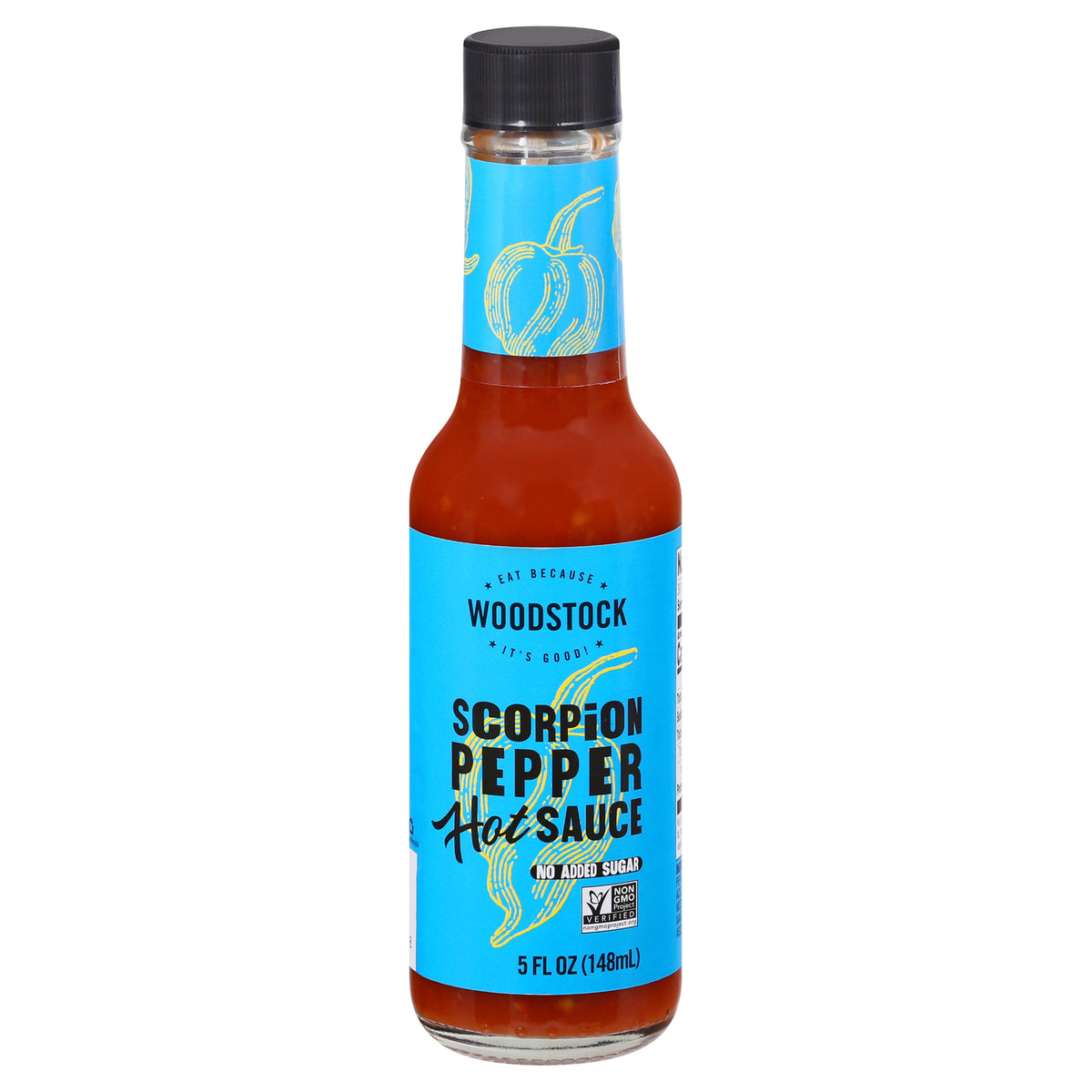 Woodstock - Hot Sauce Scorpion Pepper - Case of 12-5 FZ