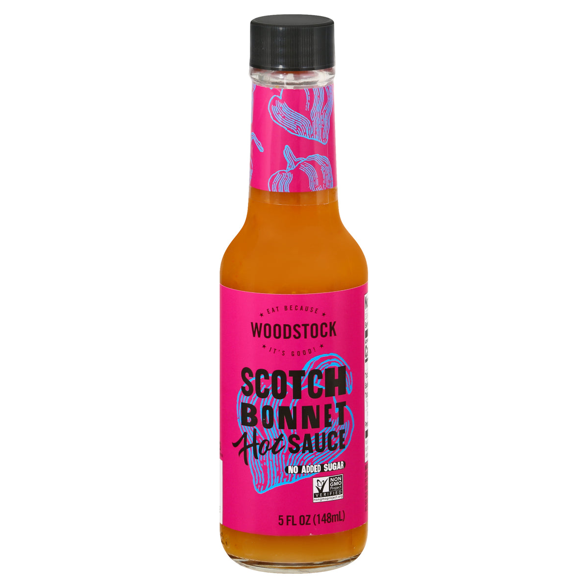 Woodstock - Hot Sauce Scotch Bonnet - Case of 12-5 FZ