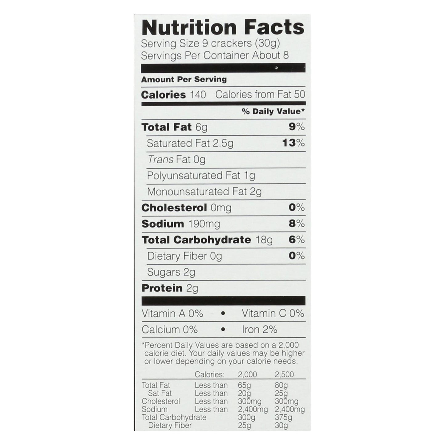 Field Day Crackers - Organic - Golden Round - 8 oz - case of 12