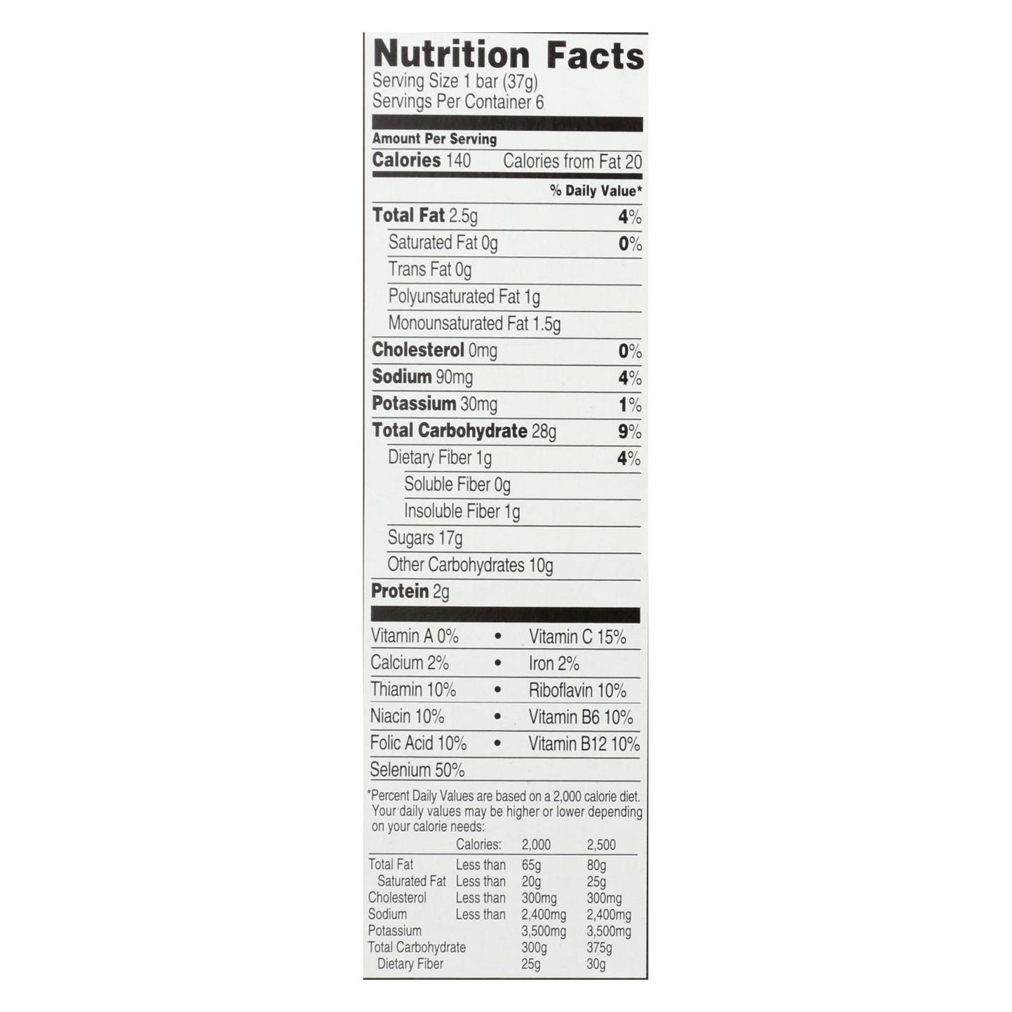Field Day Snack Bars - Organic - Multi-Grain - Filled - Sweet Strawberry - 6/1.3 oz - case of 6