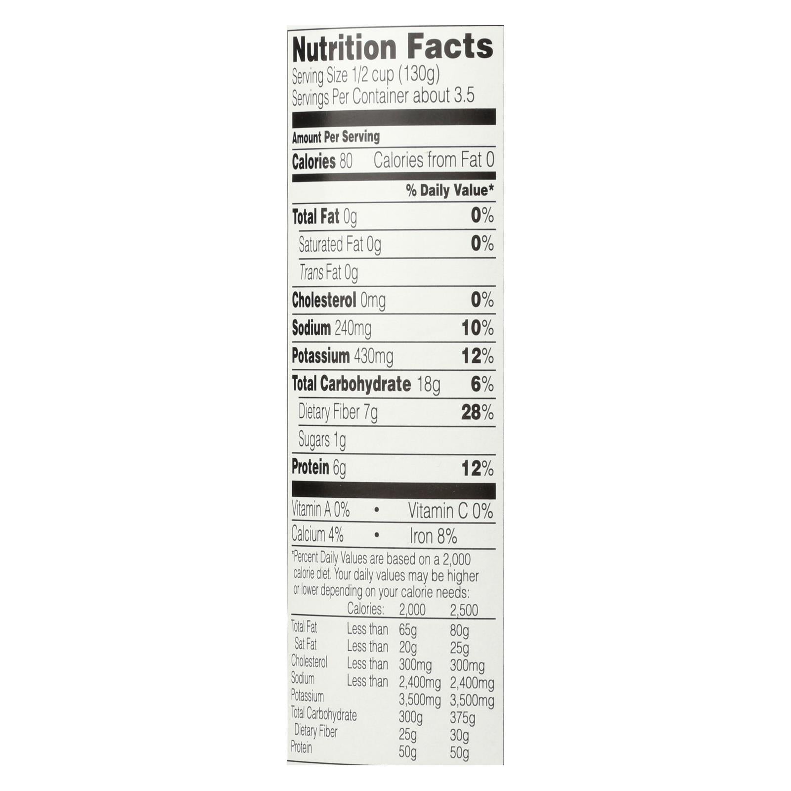 Field Day Beans - Organic - Vegetarian - Refried - Black - 15 oz - case of 12