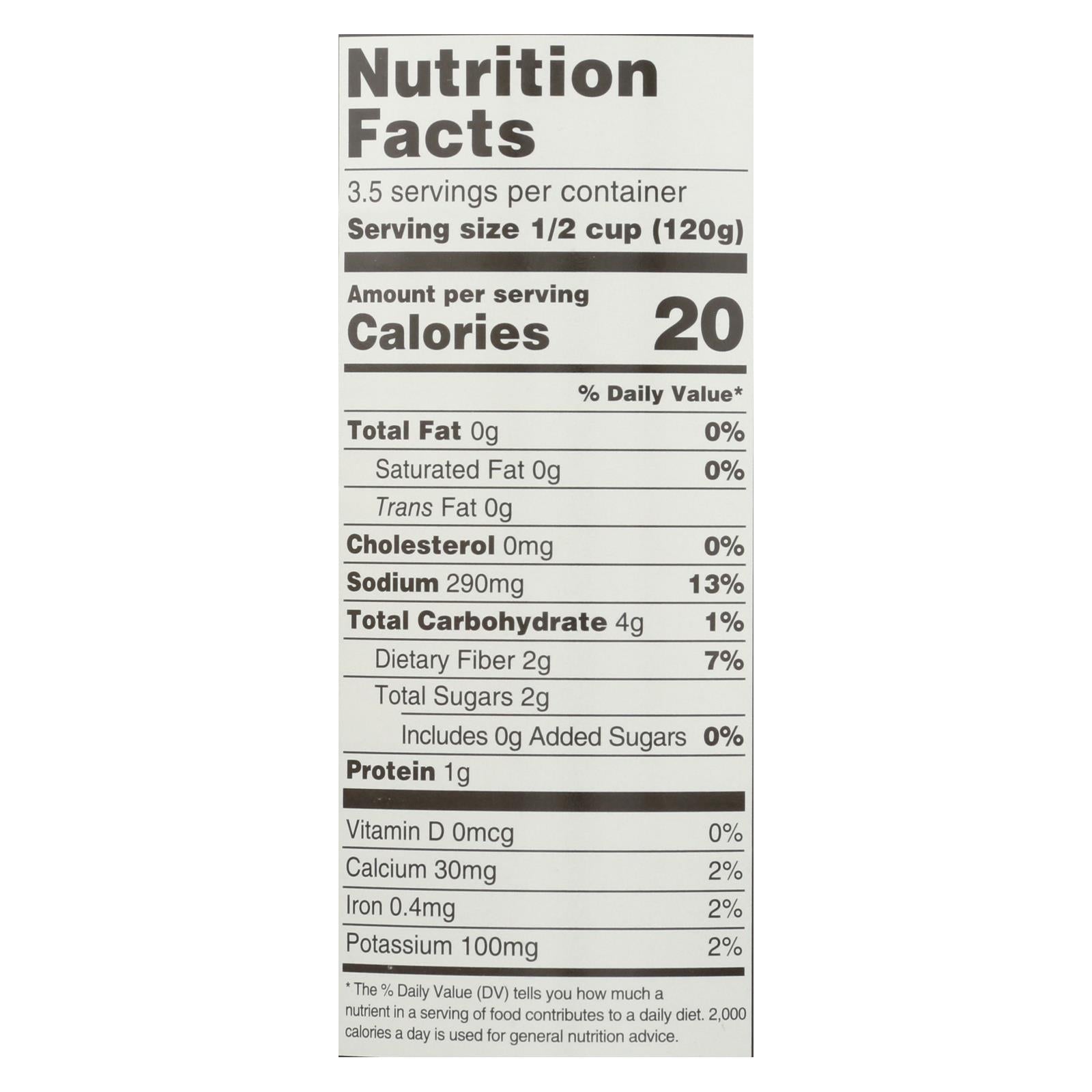Field Day Beans - Organic - Green - Cut - 14.5 oz - case of 12