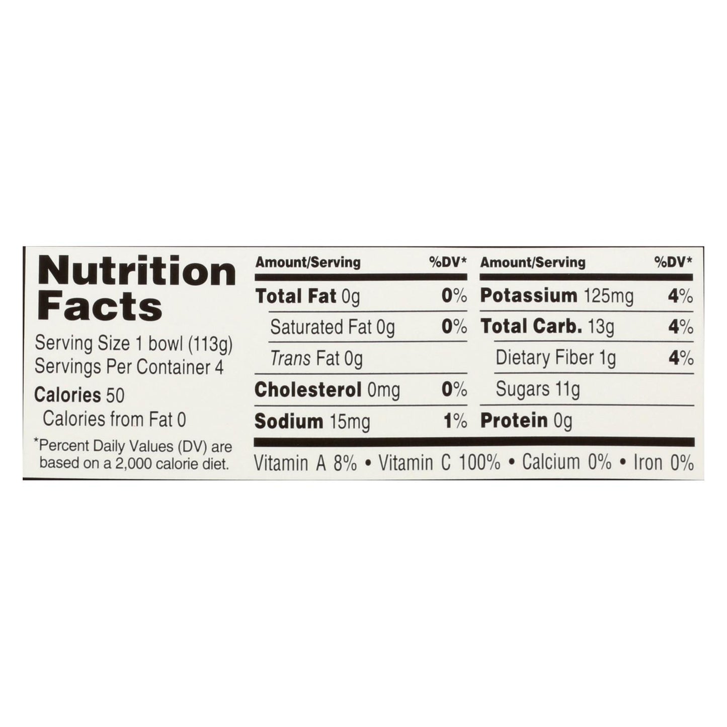 Field Day Fruit Cups - Organic - Yellow Cling Peaches - Diced - 4/4 oz - case of 6