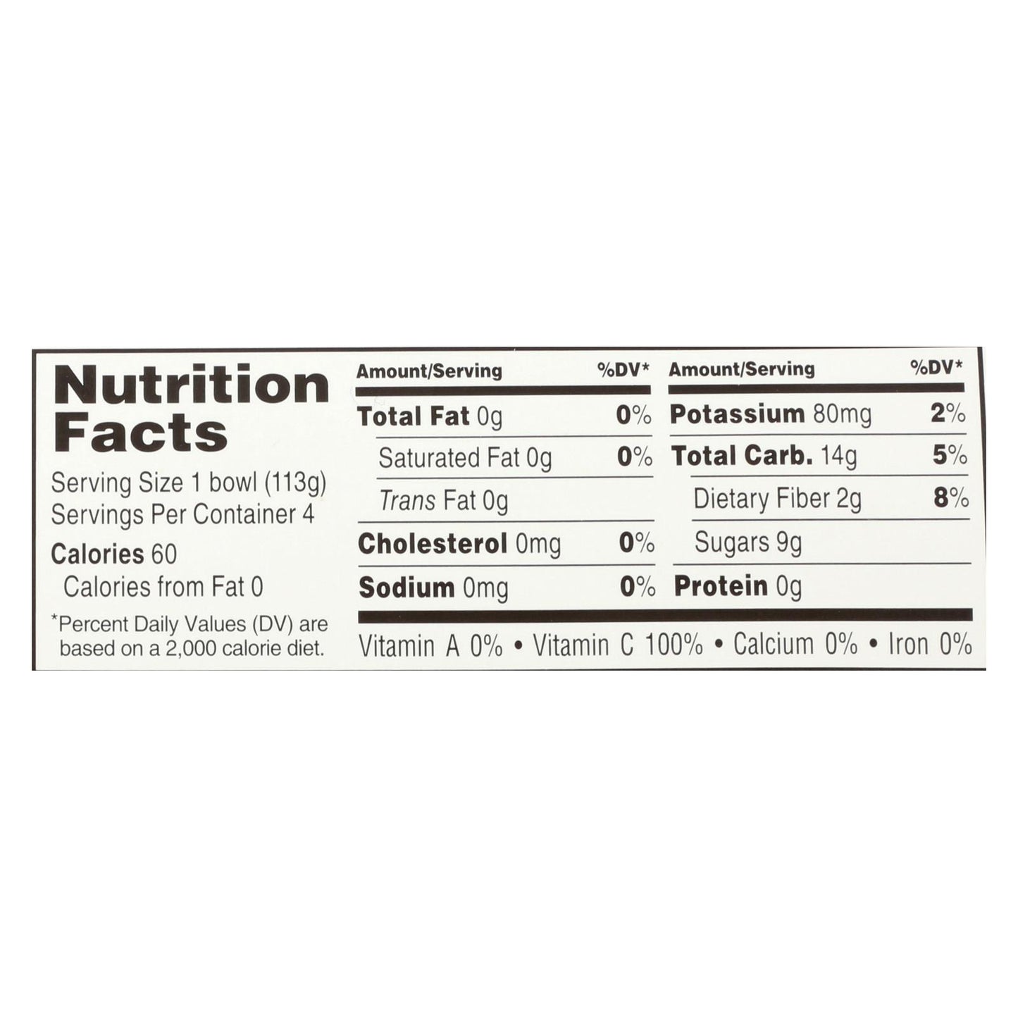 Field Day Fruit Cups - Organic - Pears - 4/4 oz - case of 6