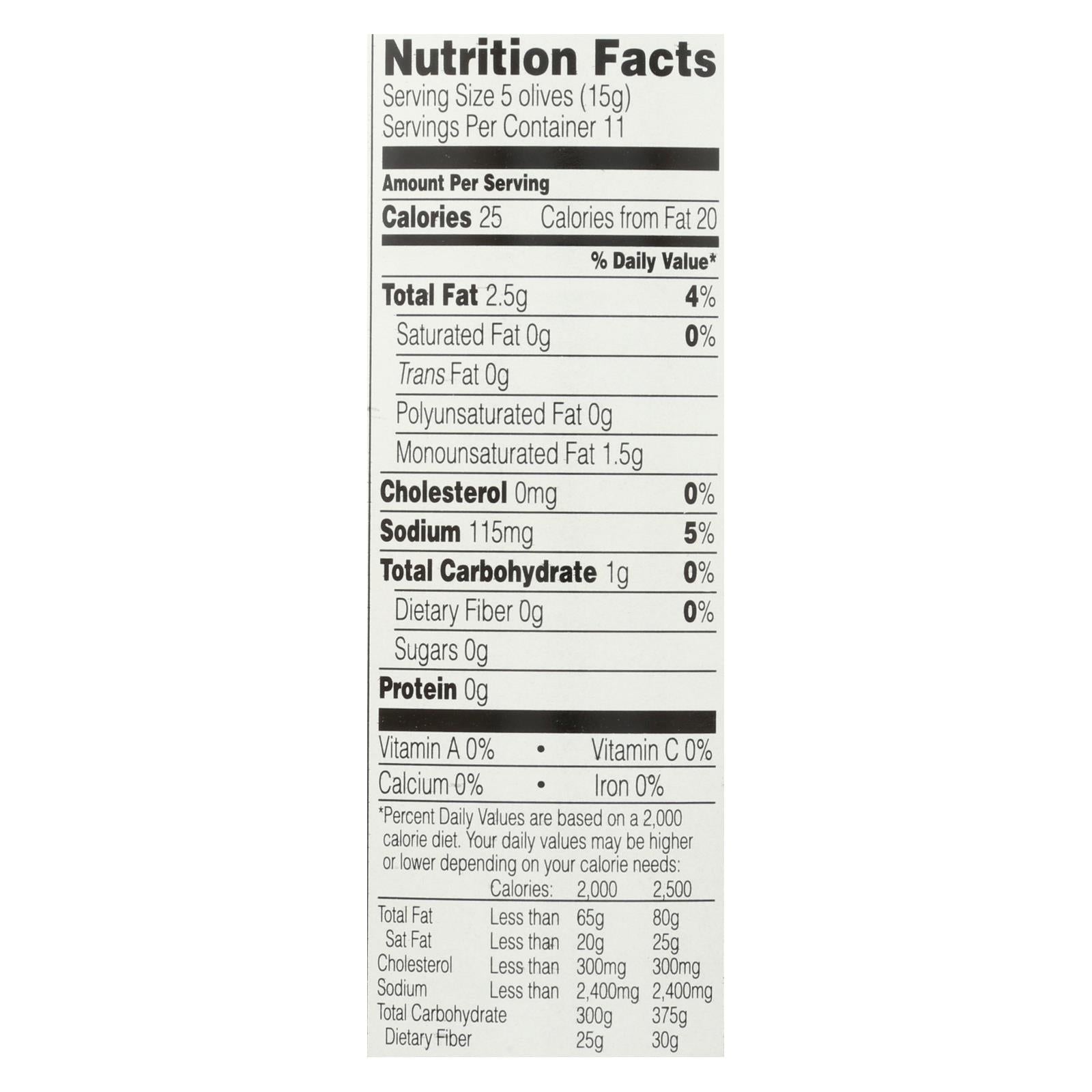 Field Day Olives - Black - Pitted - California Ripe Medium - 6 oz - case of 12