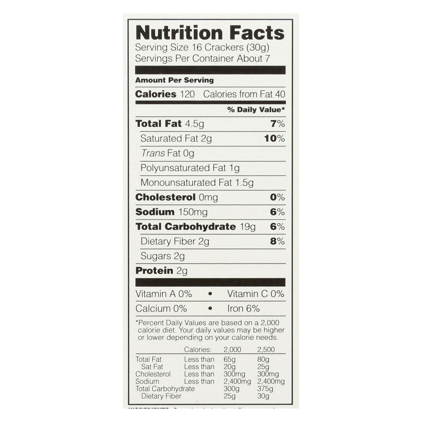Field Day Crackers - Organic - Toasted Wheat Squares - 7 oz - case of 12