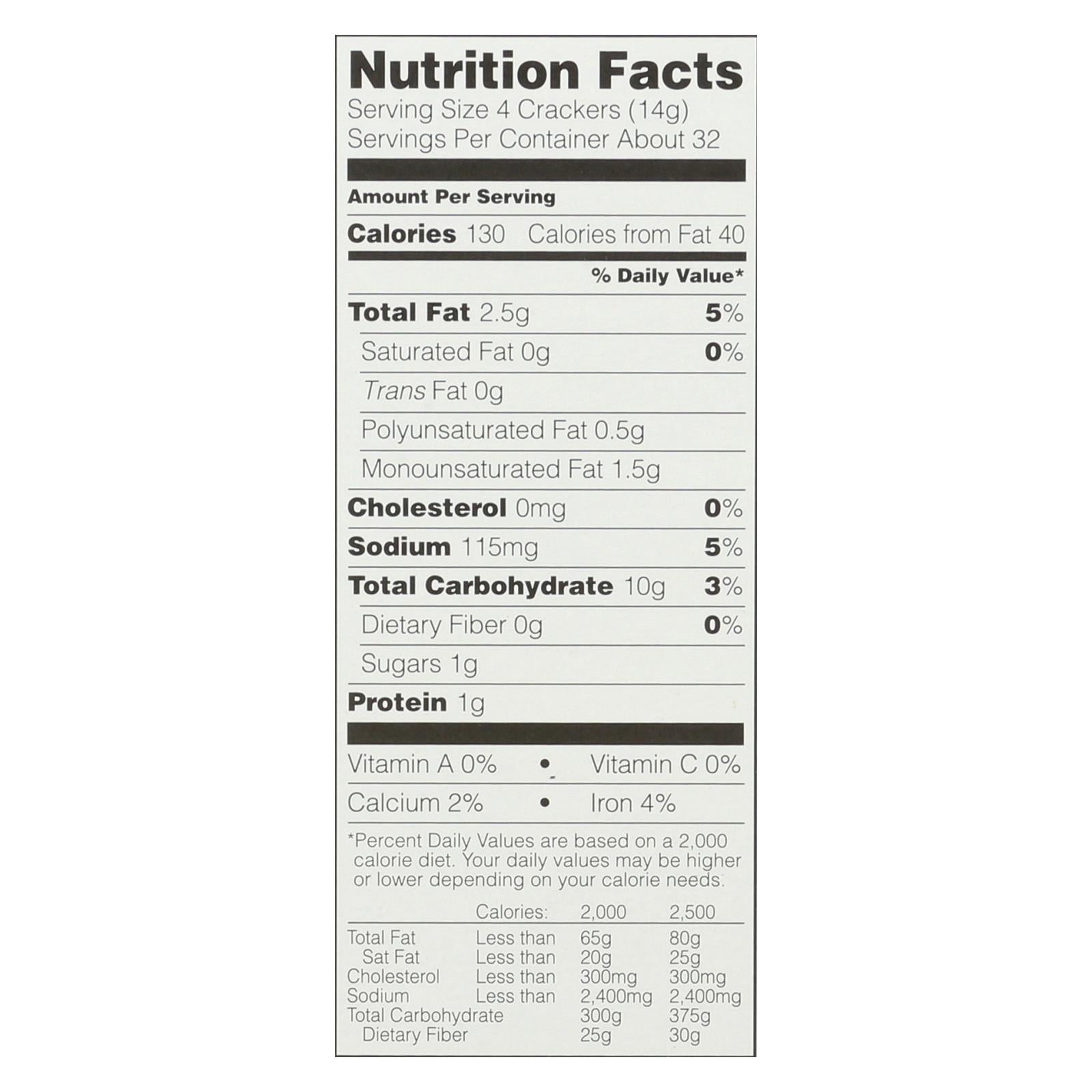 Field Day Crackers - Natural - Baked House - 16 oz - case of 12