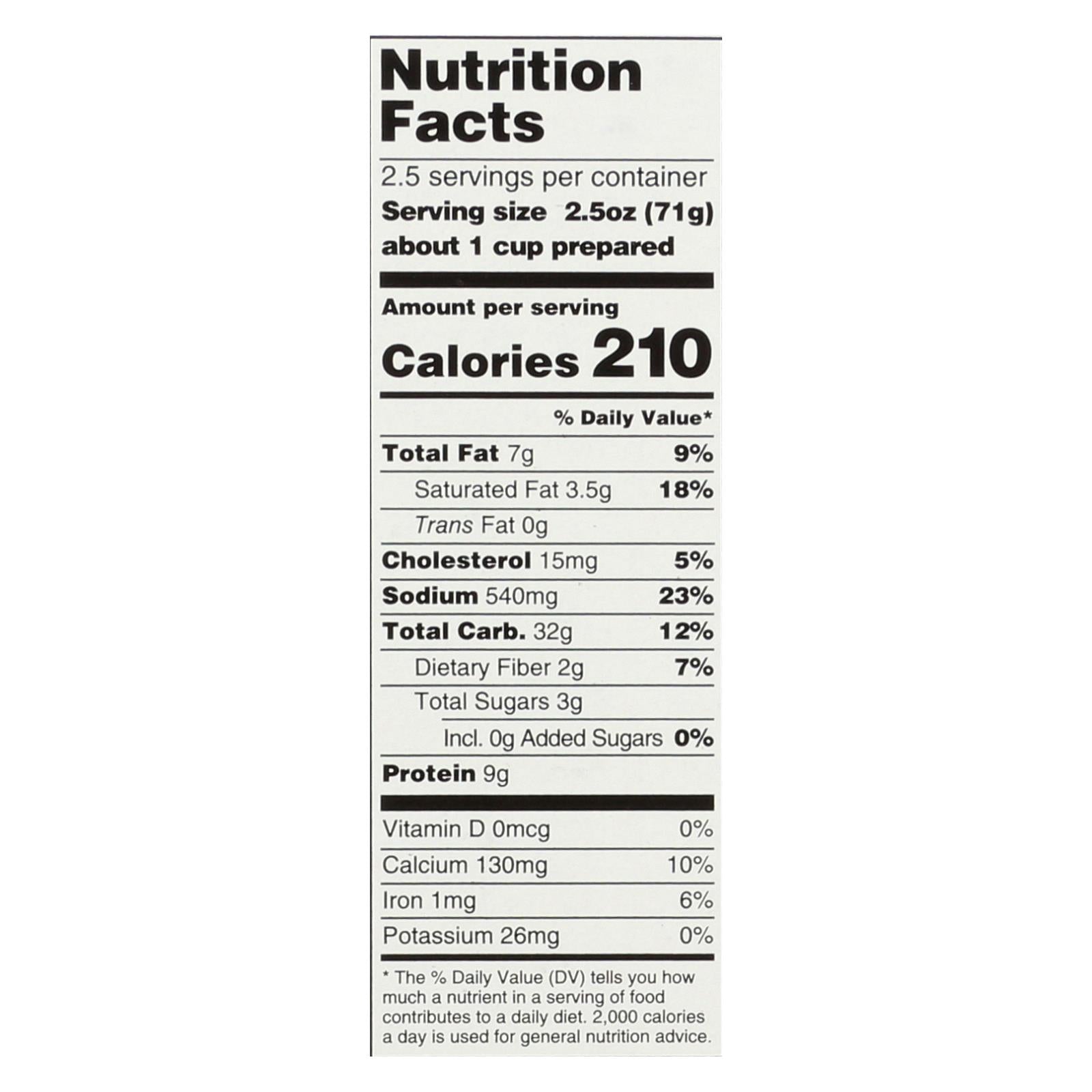 Field Day Macaroni and Cheese - Organic - Deluxe - White Cheddar - 6 oz - case of 12
