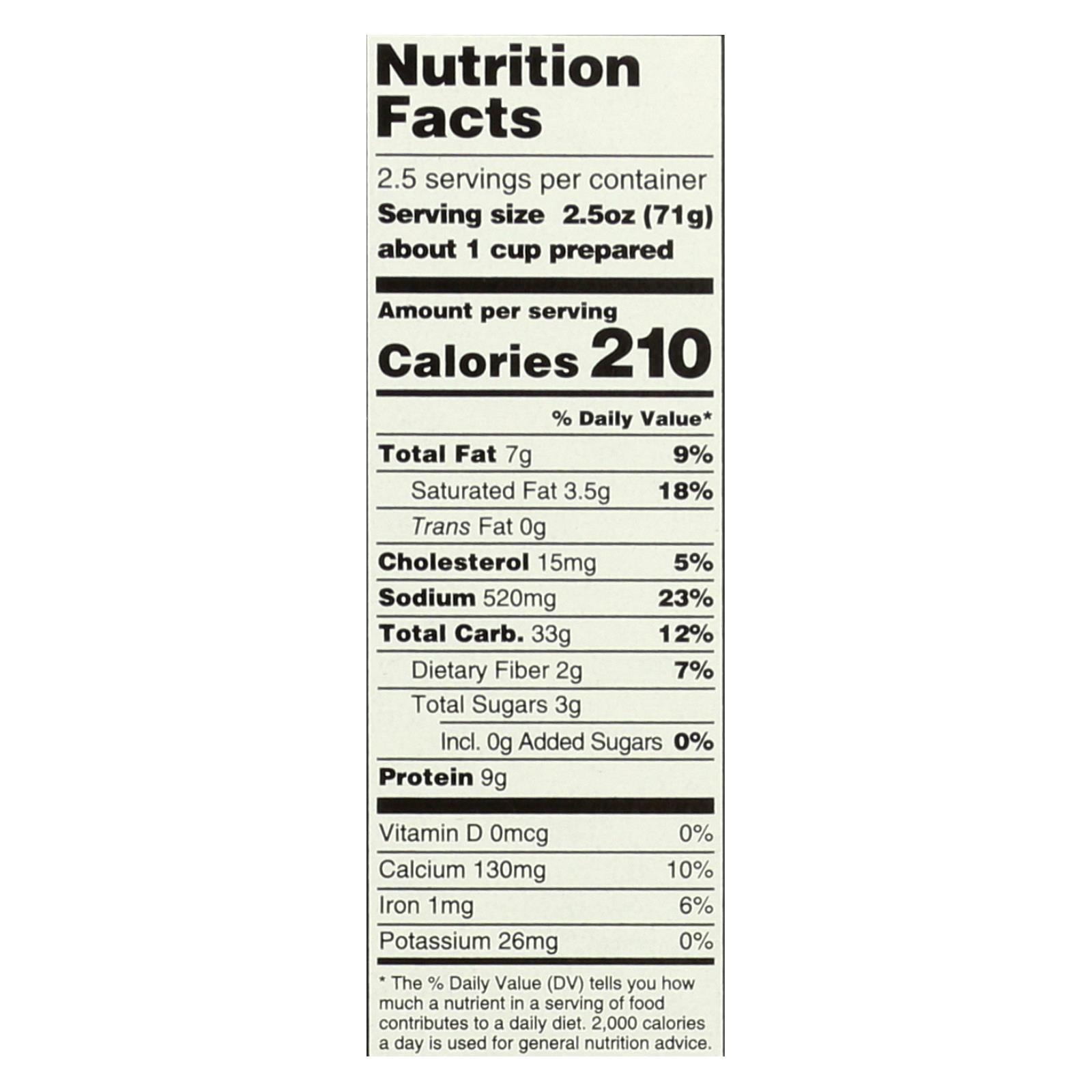 Field Day Macaroni and Cheese - Organic - Deluxe - Mild Cheddar - 6 oz - case of 12