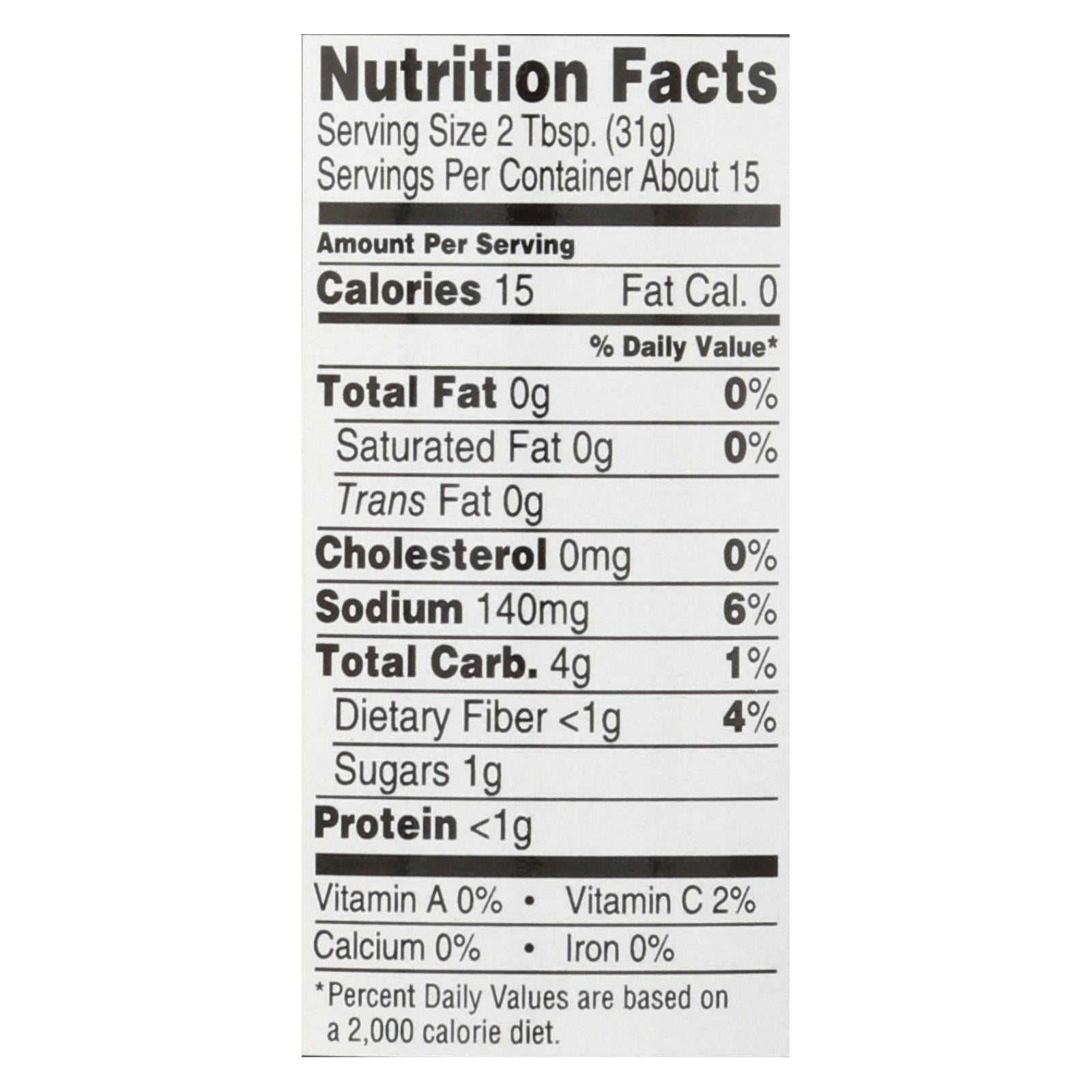 Field Day Salsa - Organic - Black Bean and Corn - 16 oz - case of 12