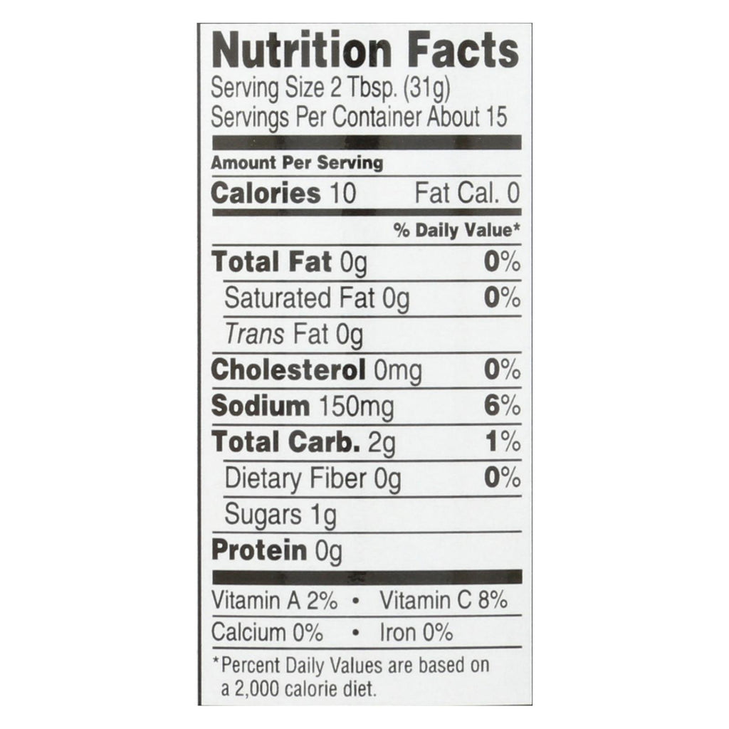 Field Day Salsa - Organic - Double Fire Roasted - Medium - 16 oz - case of 12