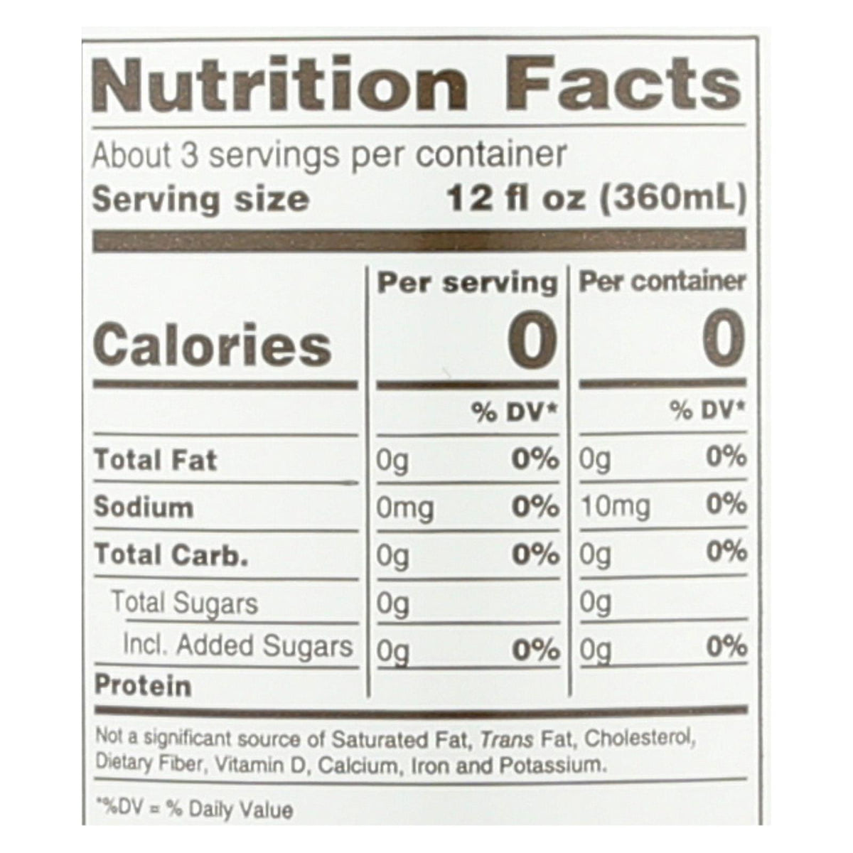Field Day Lemon Flavored Sparkling Water - Sparkling Water - Case of 12 - 33.8 FL oz.