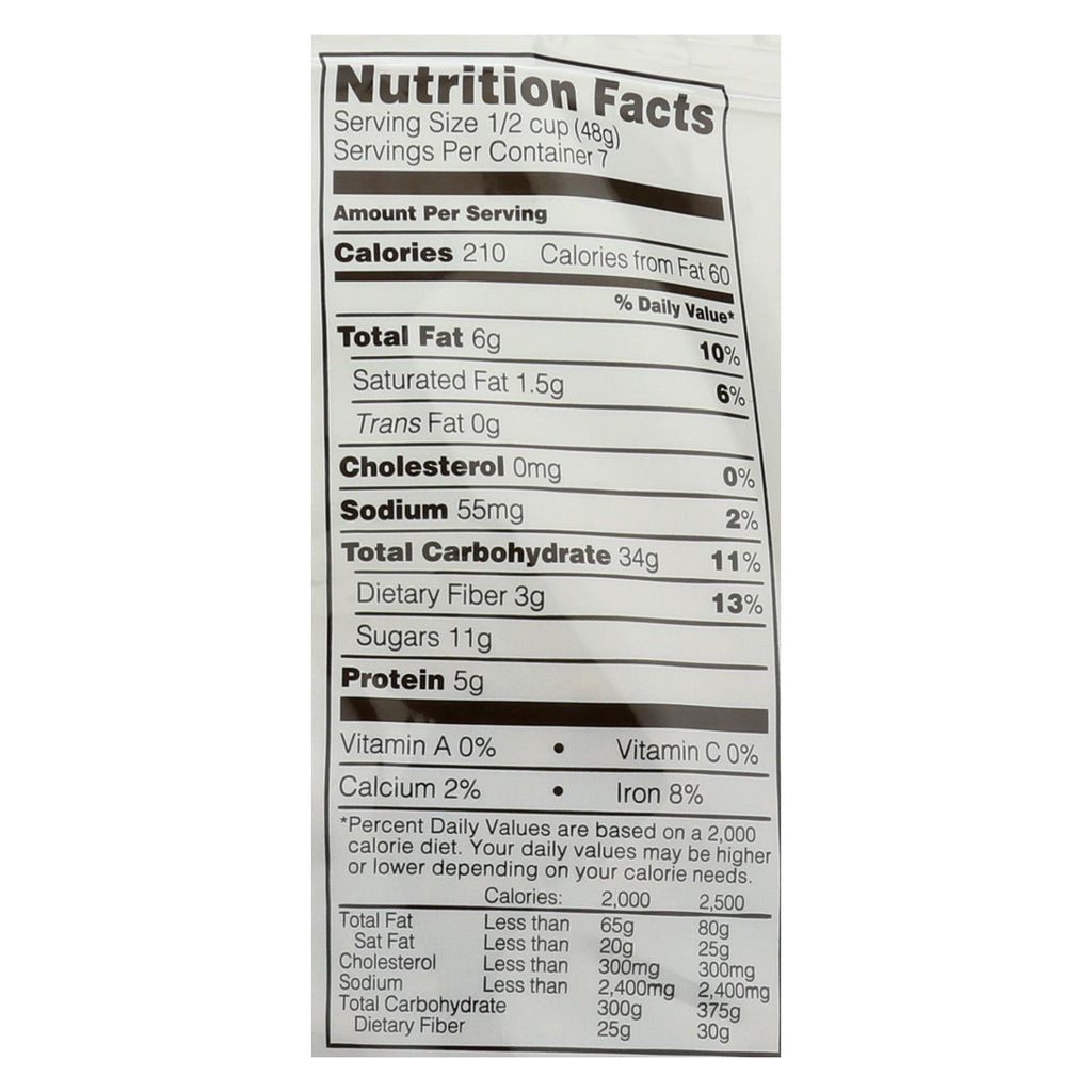 Field Day Organic Honey Nut O's Whole Grain Cereal - Grain Cereal - Case of 6 - 12 oz.