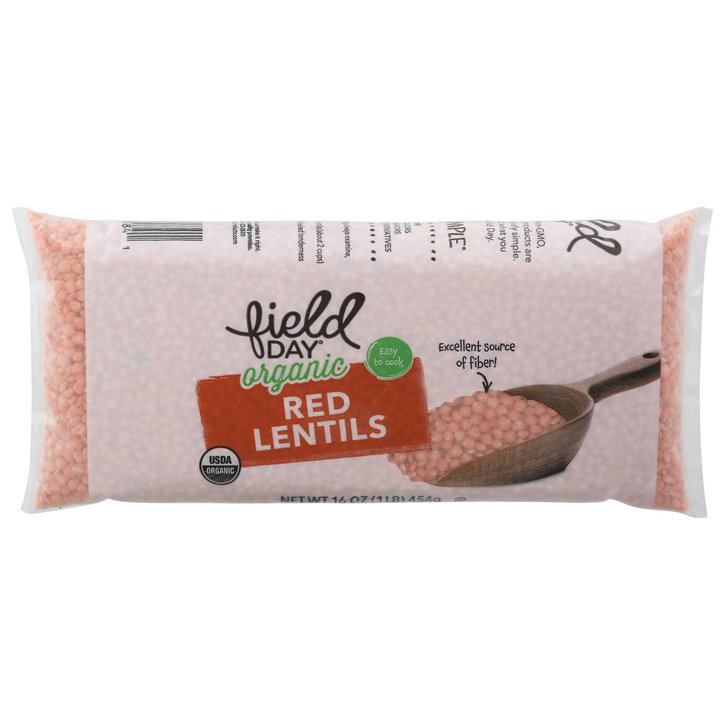 Field Day - Lentils Og2 Red - CS of 12-16 OZ