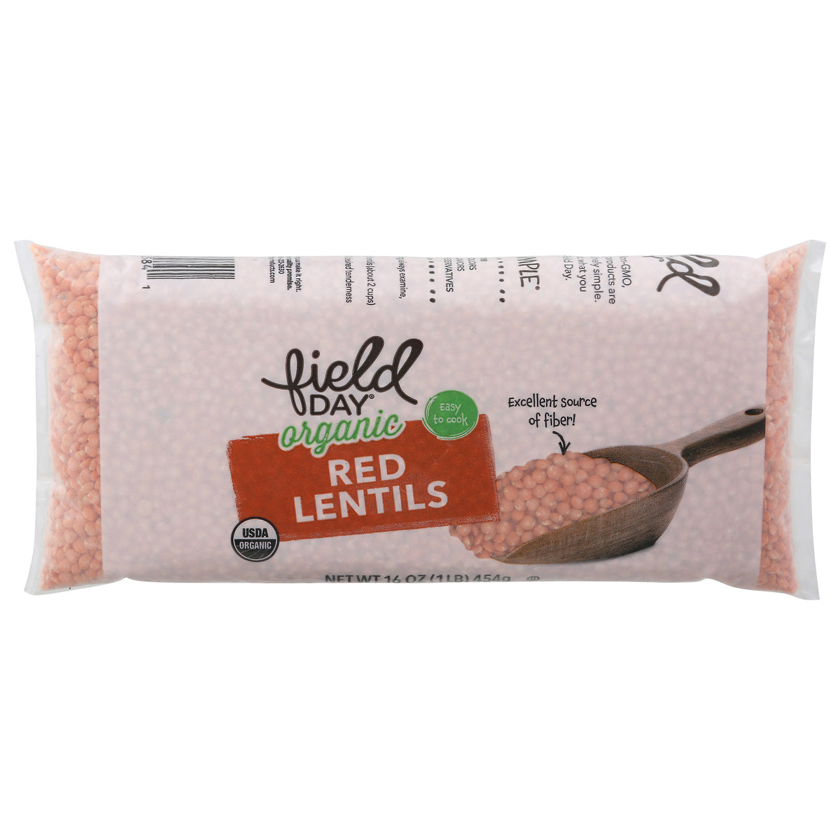 Field Day - Lentils Og2 Red - CS of 12-16 OZ