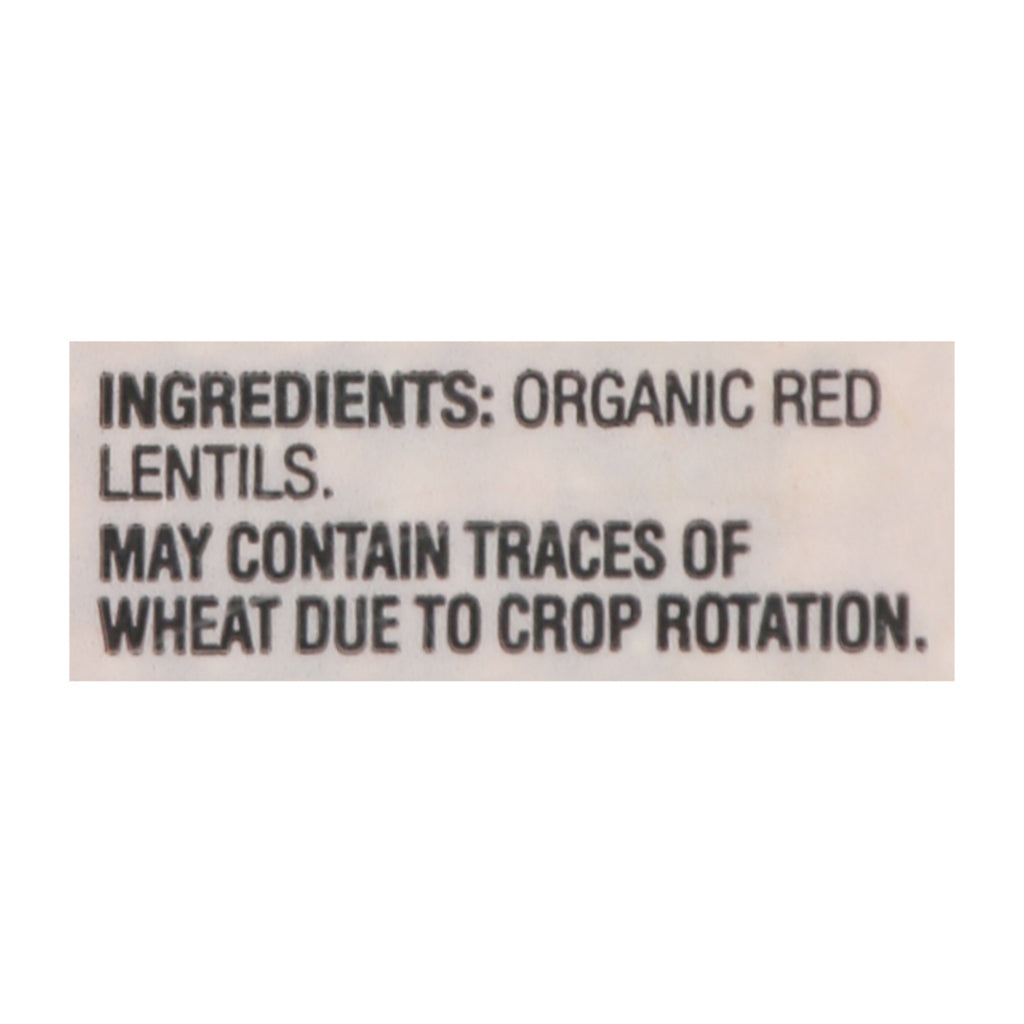 Field Day - Lentils Og2 Red - CS of 12-16 OZ