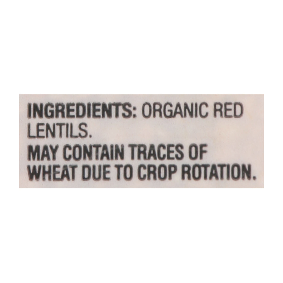 Field Day - Lentils Og2 Red - CS of 12-16 OZ