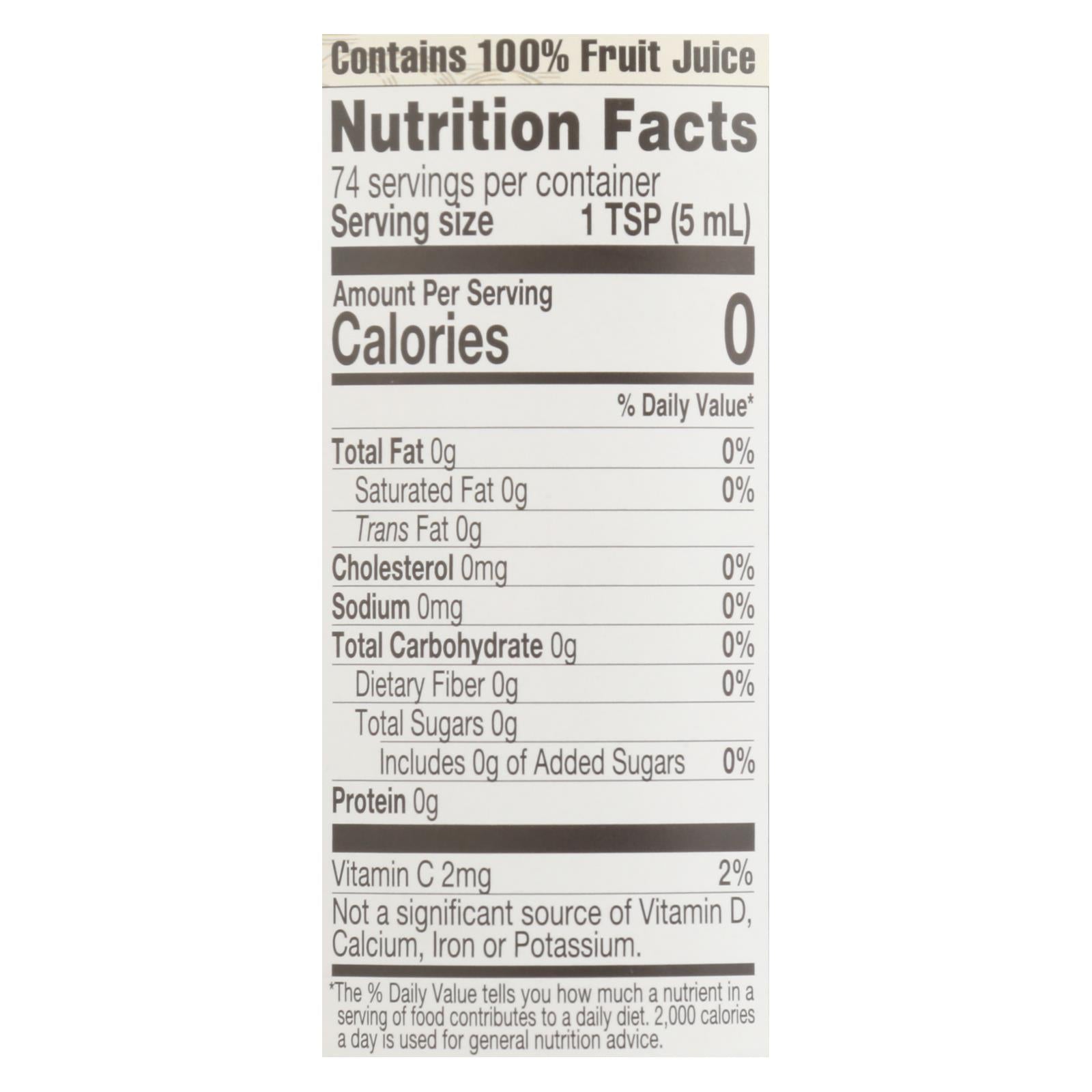 Lakewood, Organic Pure Pressed Lemon, Case Of 12, 12.5 oz