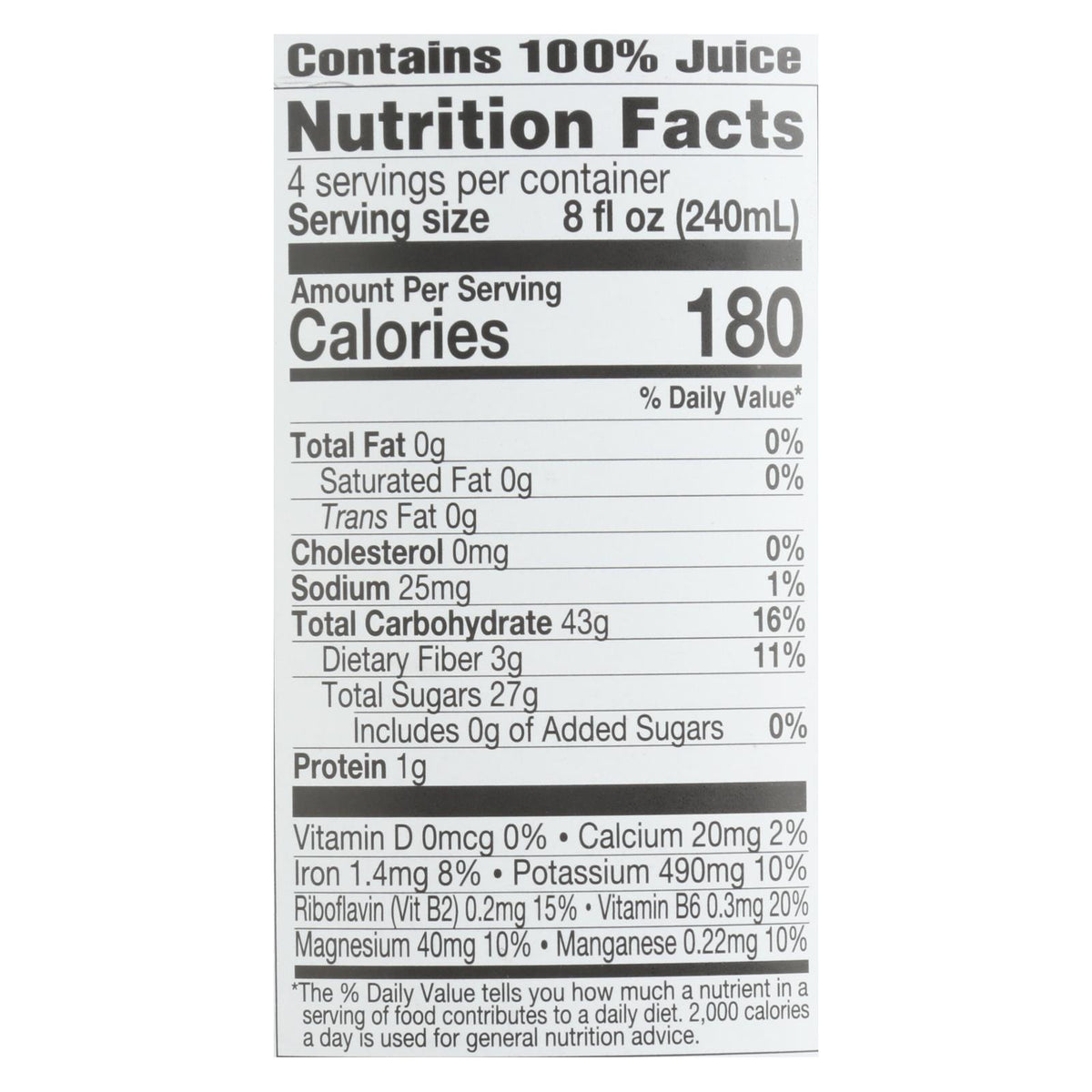 Lakewood - Juice - Pure Prune - Case of 6 - 32 fl oz.