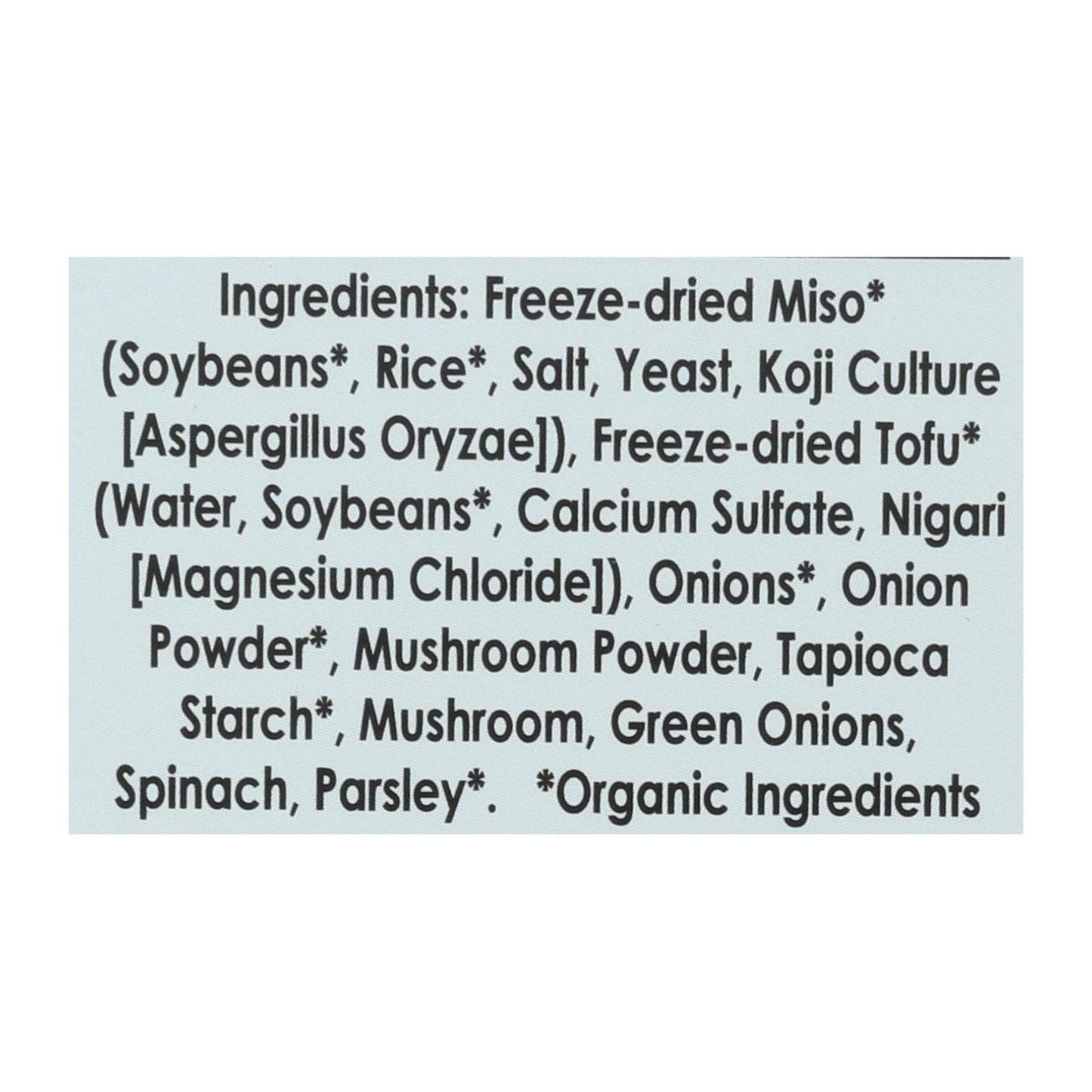 Edward and Sons Reduced Sodium Miso - Cup - Case of 12 - 1 oz.