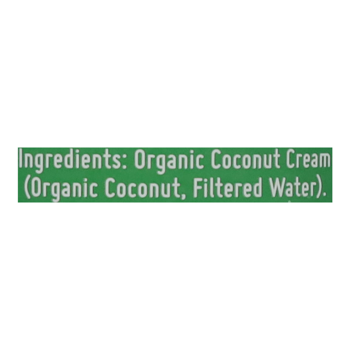 Native Forest - Coconut Cream Organic Simple Unsweetened - Case of 12-13.5 Fluid Ounces