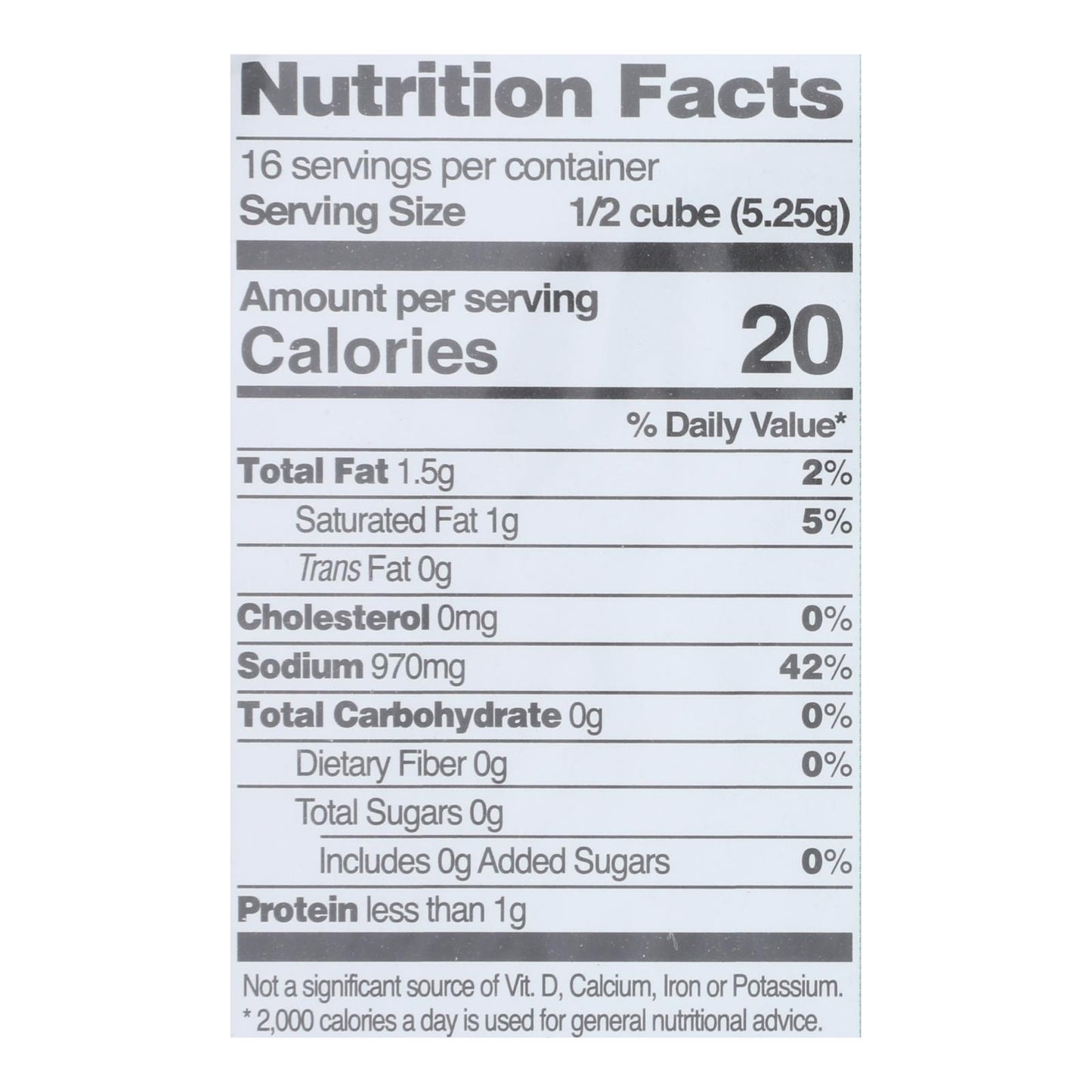 Edwards and Sons Natural Bouillon Cubes - Garden Veggie - 2.9 oz - Case of 12