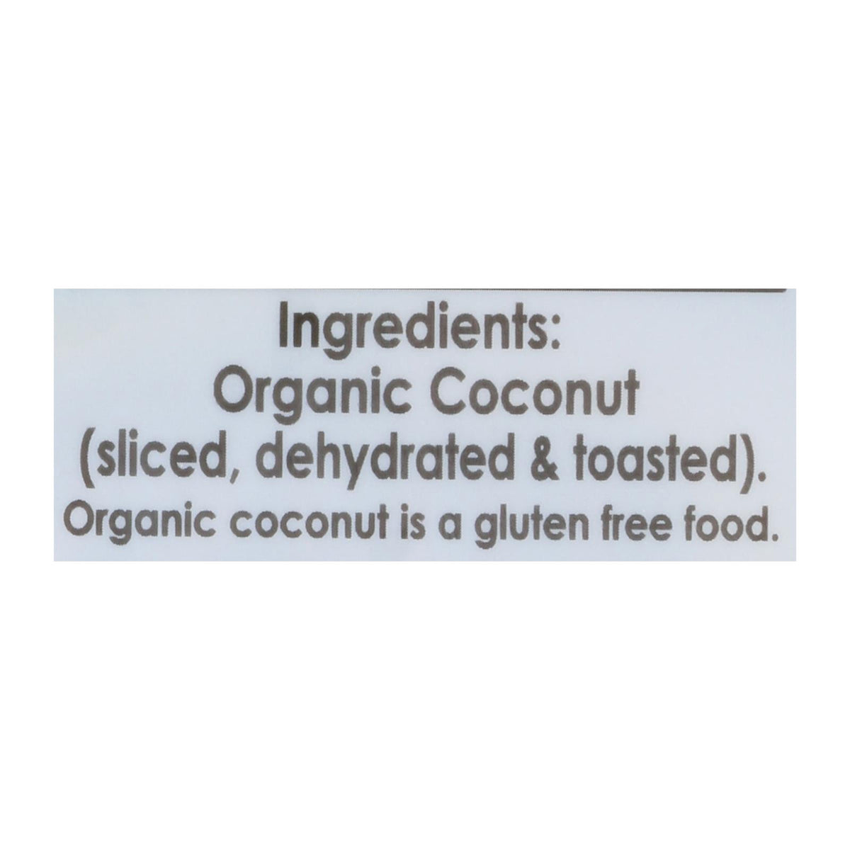 Let's Do Organics Toasted Coconut Flakes - Organic - Case of 12 - 7 oz.