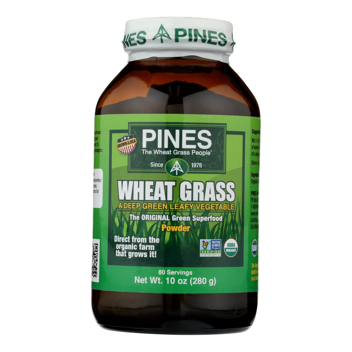 Pines International Wheat Grass Powder - 10 oz