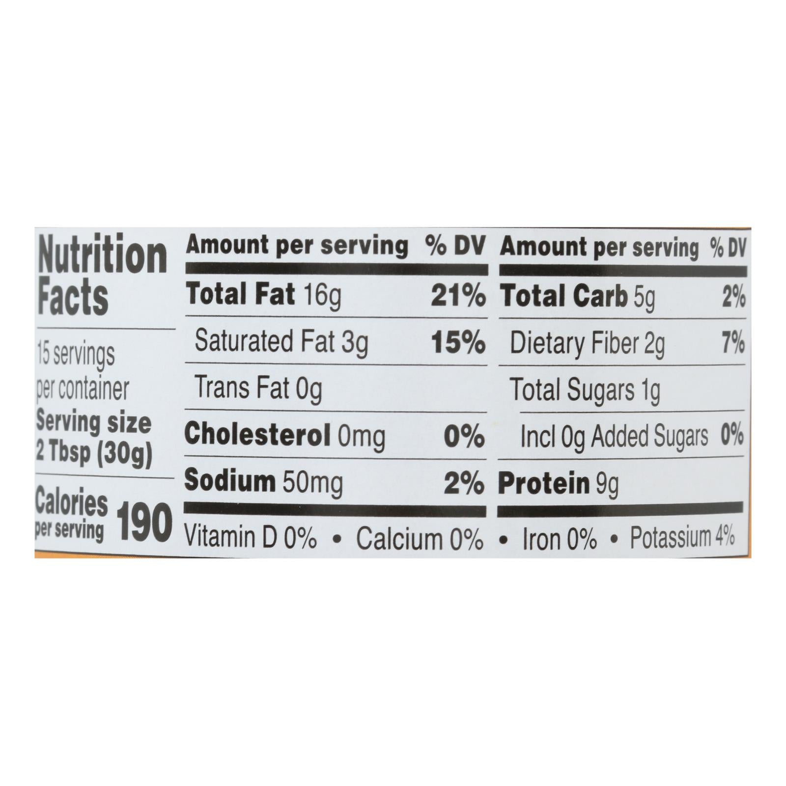 Once Again - Peanut Butter Creamy Unswt Salt - Case of 6-16 OZ