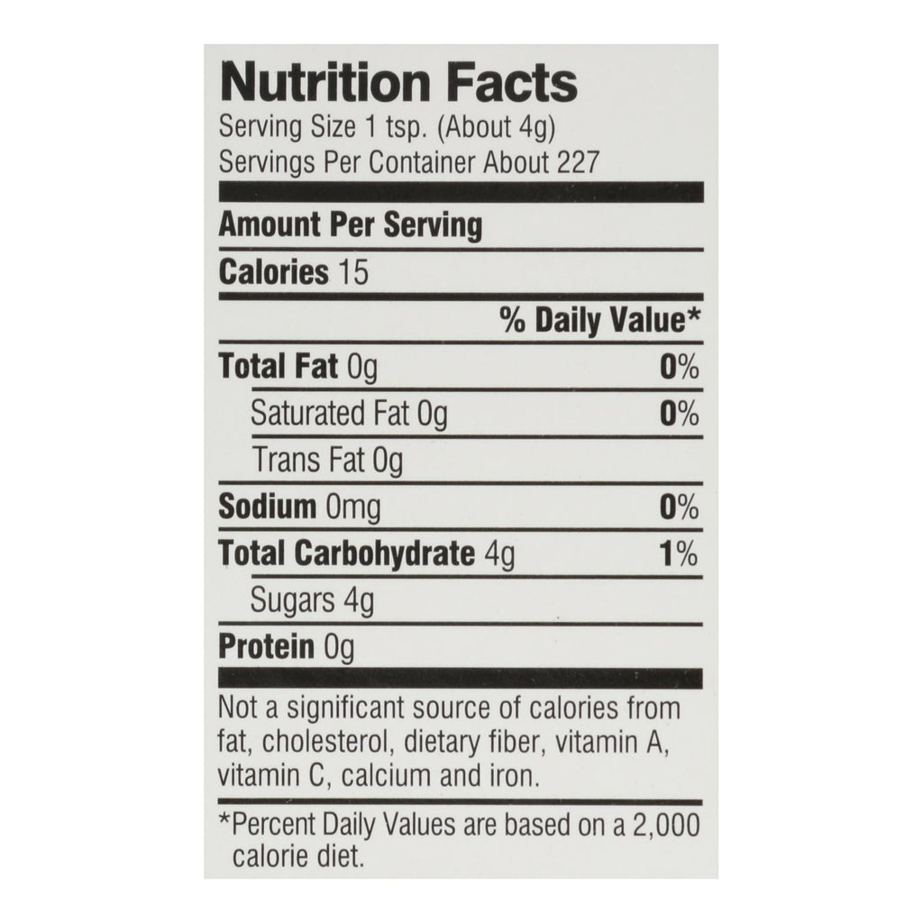 Sugar in The Raw Cane Sugar - 100% Natural - 2 lb.