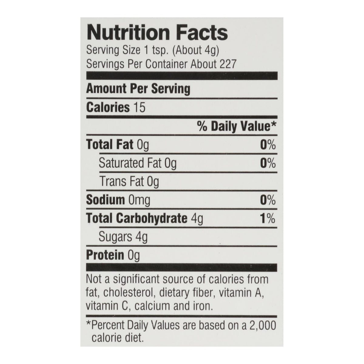 Sugar in The Raw Cane Sugar - 100% Natural - 2 lb.