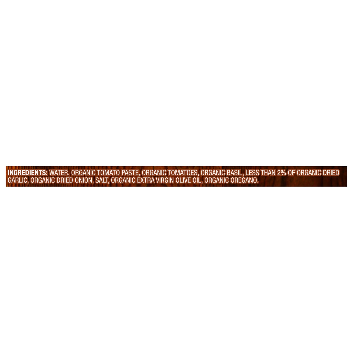 Organicville - Psta/sce Tom Basil Whole - Case of 6-24 OZ