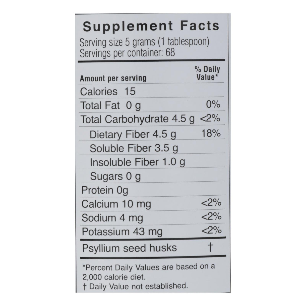 Yerba Prima Psyllium Whole Husks - 12 oz