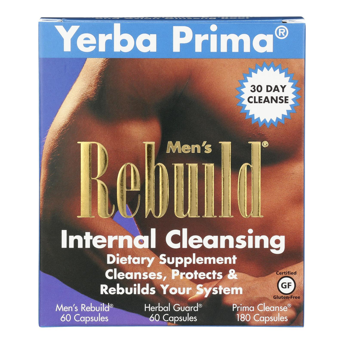 Yerba Prima Men's Rebuild Internal Cleansing - 1 Kit