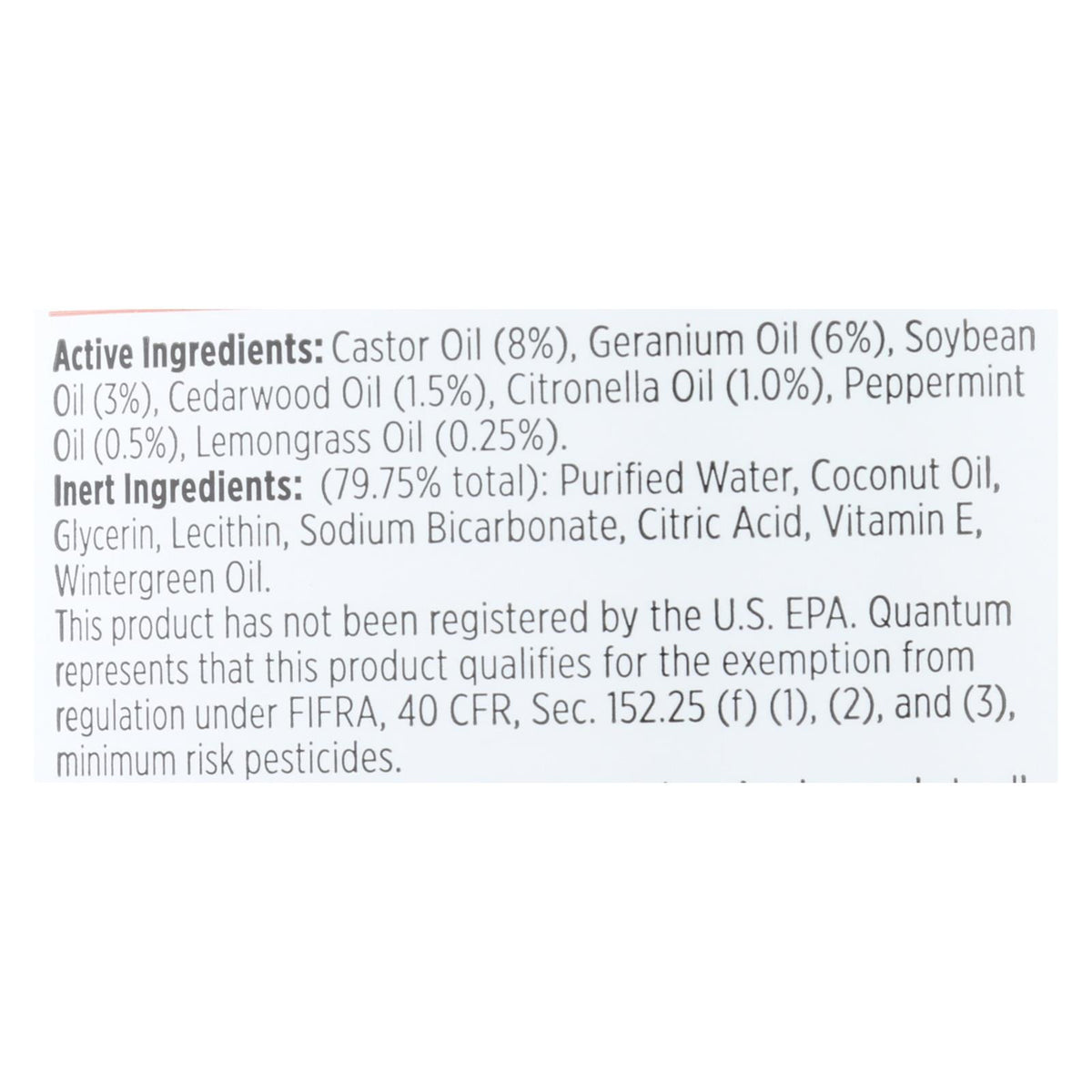 Quantum Research Buzz Away Extreme Spray - 8 oz